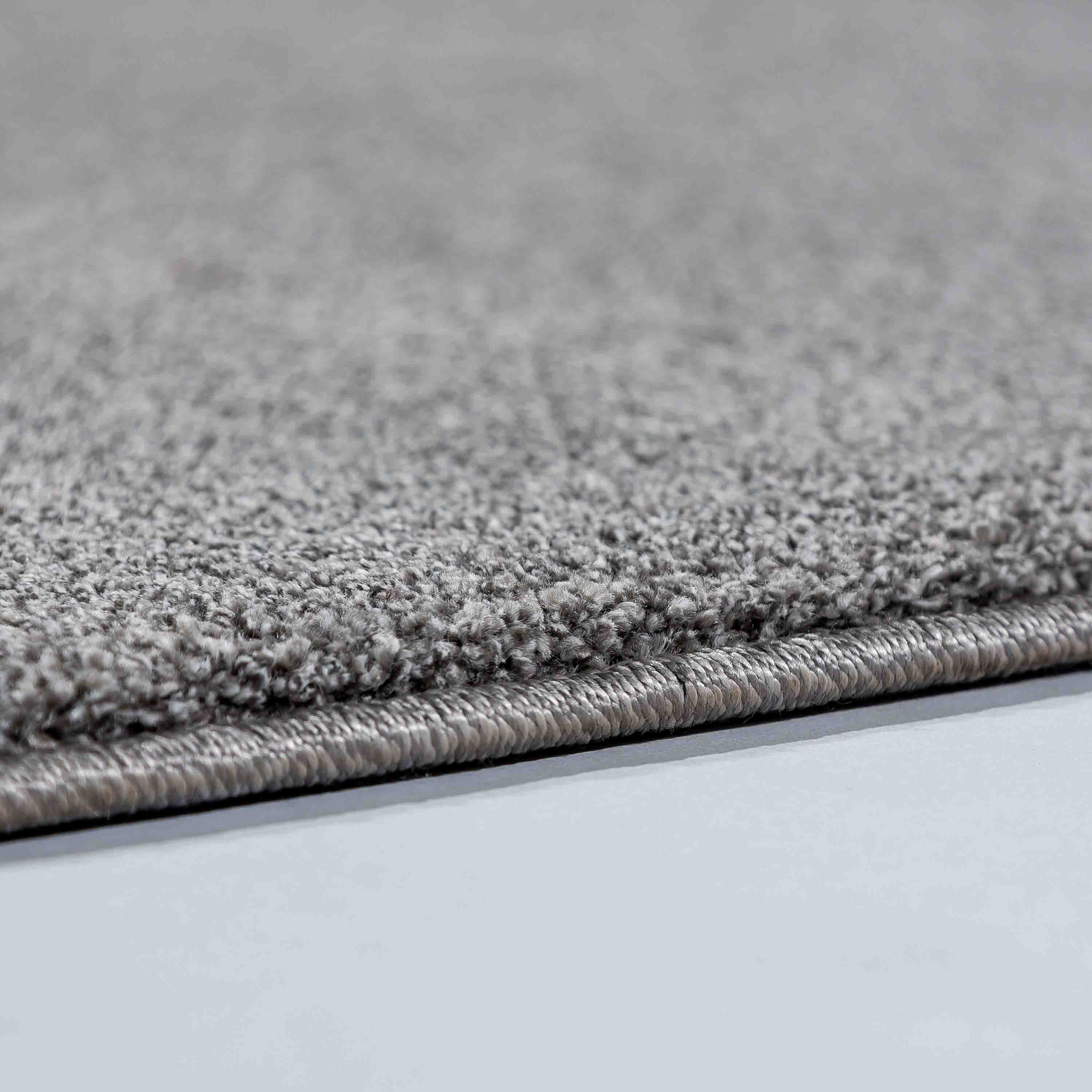 Schöner Wohnen Kollektion Teppich Pure 133x190 cm Silber