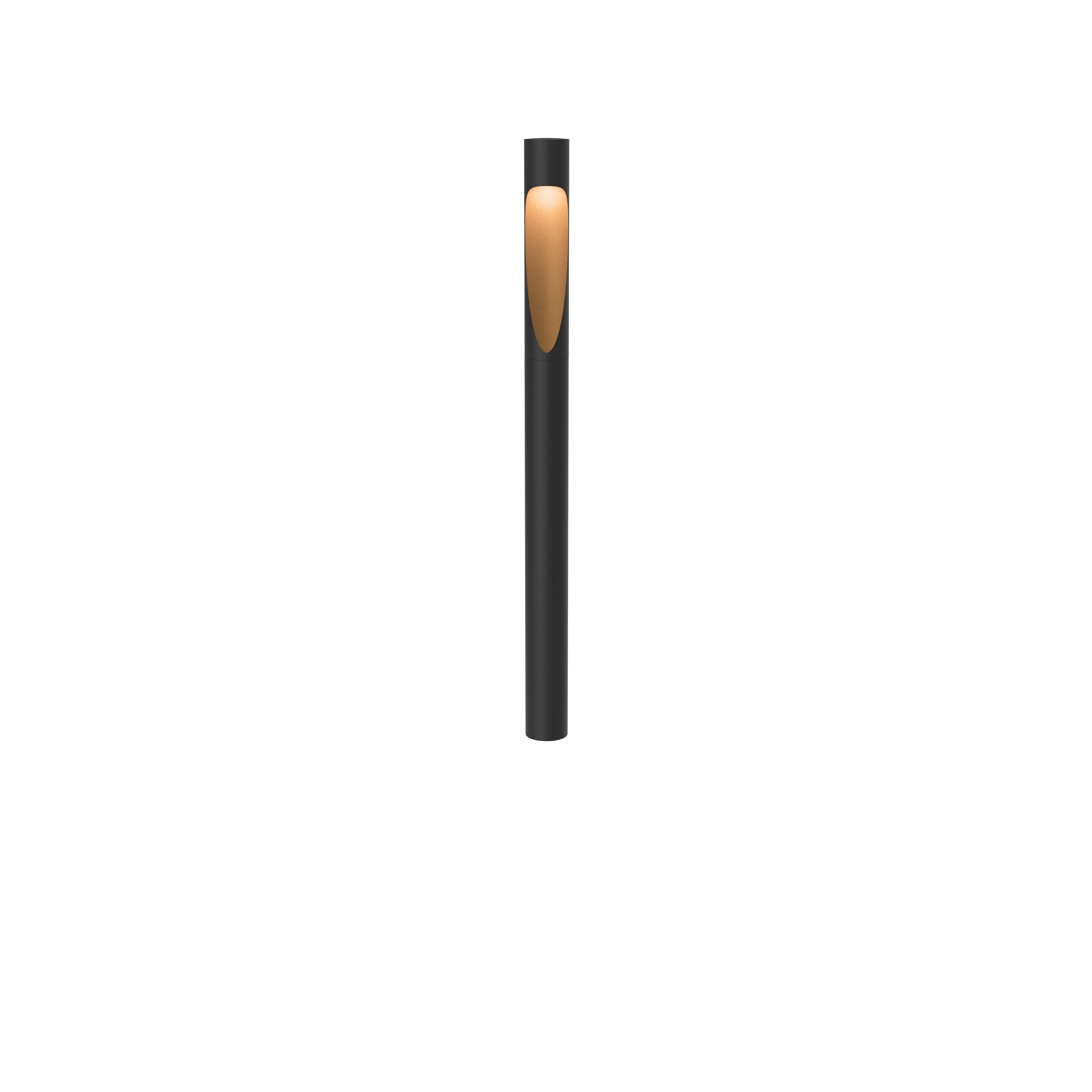 Louis Poulsen Pollerleuchte Flindt Garden Long Black Texture