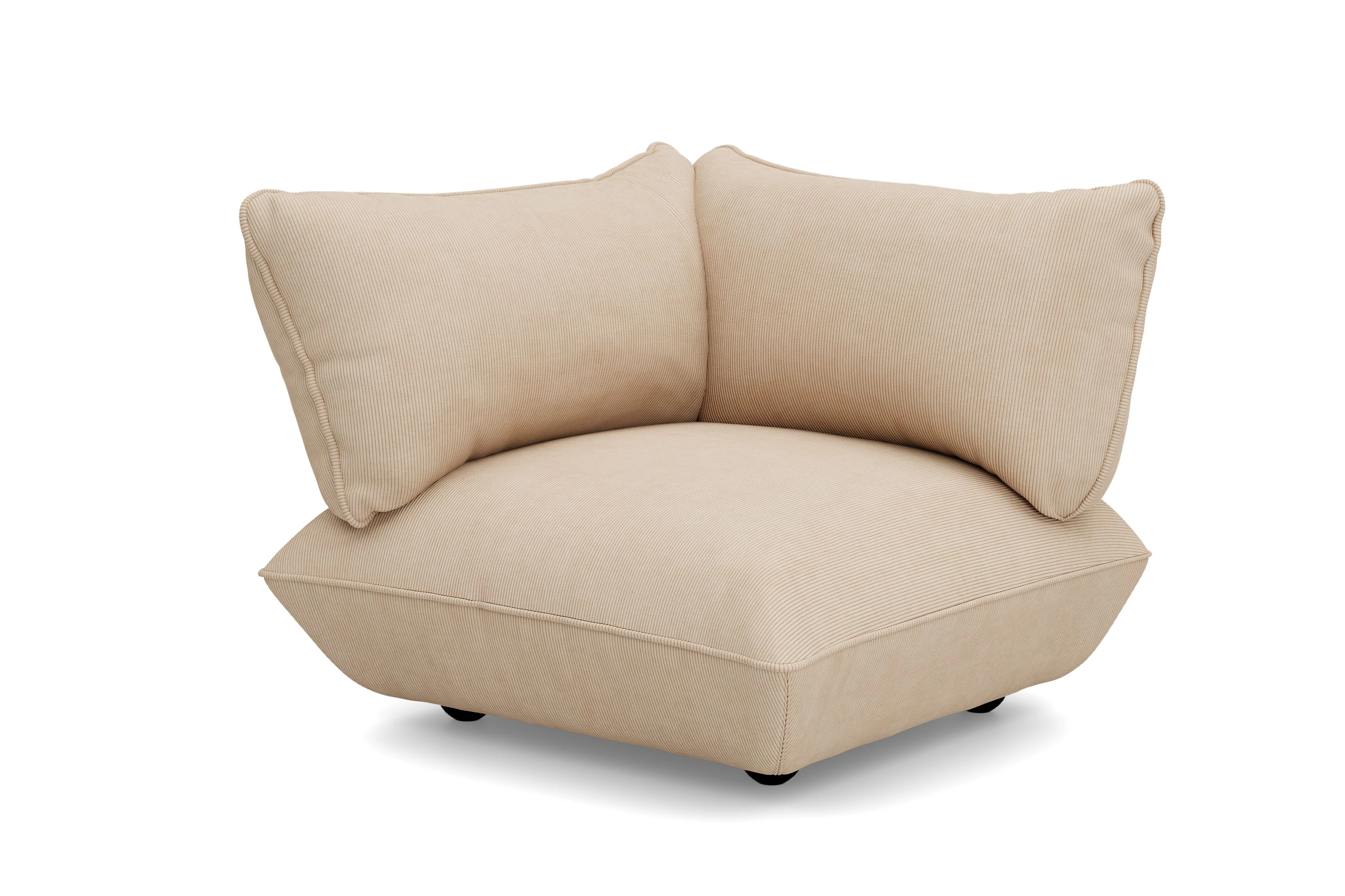 fatboy Sofa Sumo Corner Seat Left Cord Recycled Beige