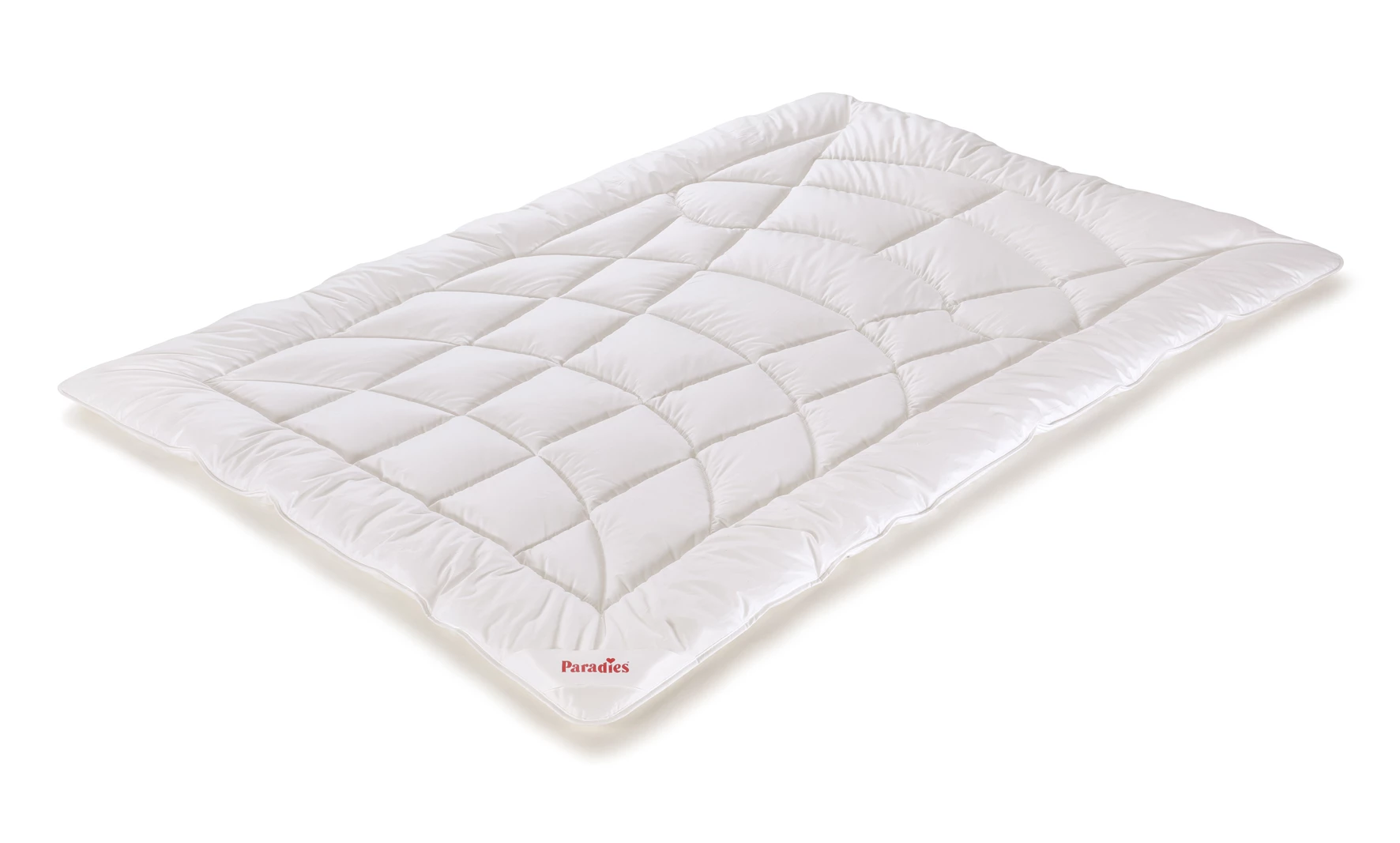 Paradies Ganzjahresbettdecke Dala Bio leicht warm 155x220 Weiß Paradies Ganzjahresbettdecke Dala Bio leicht warm 155x220 Weiß