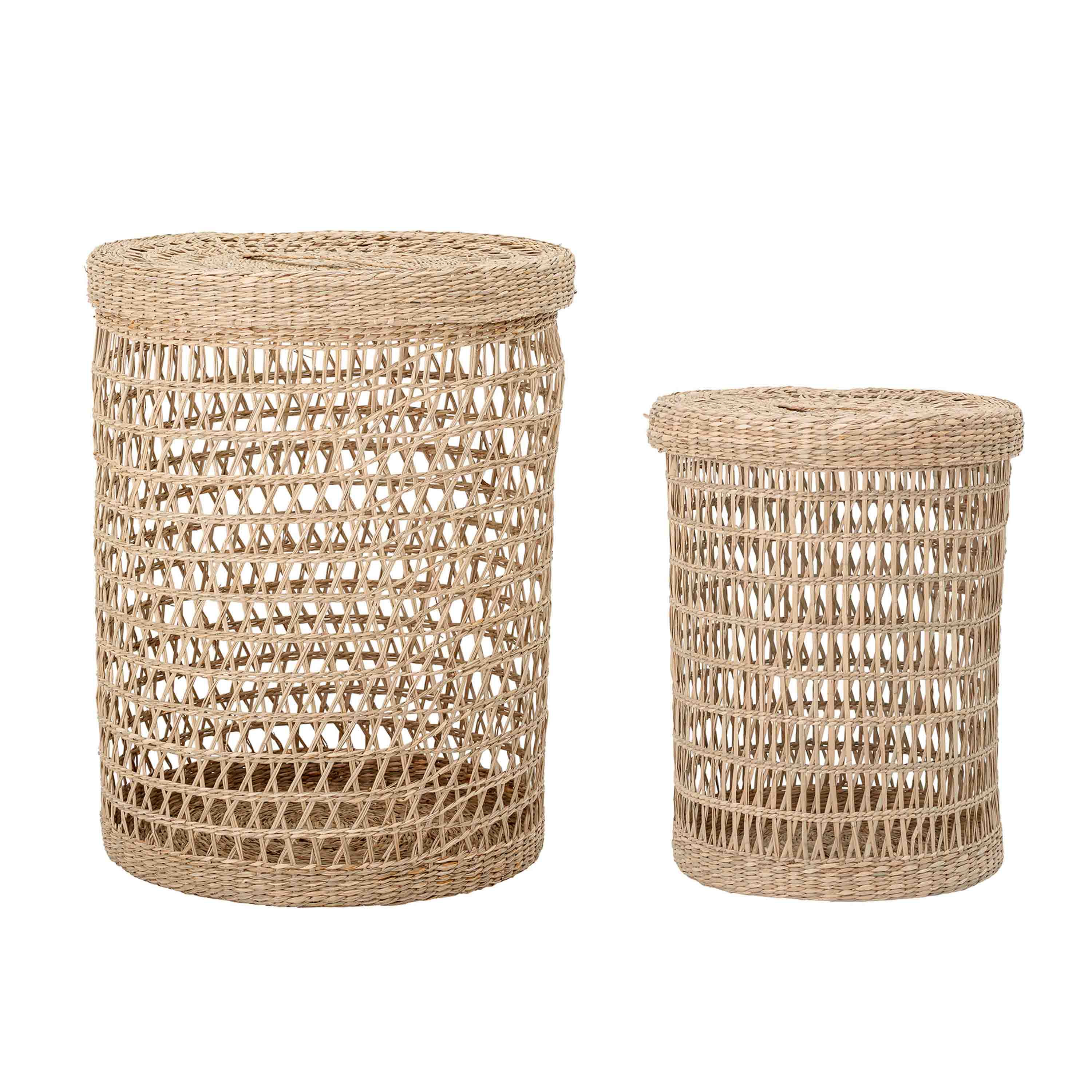 Bloomingville Wäschekorb Connie 2er-Set Natur Bloomingville Wäschekorb Connie 2er-Set Natur
