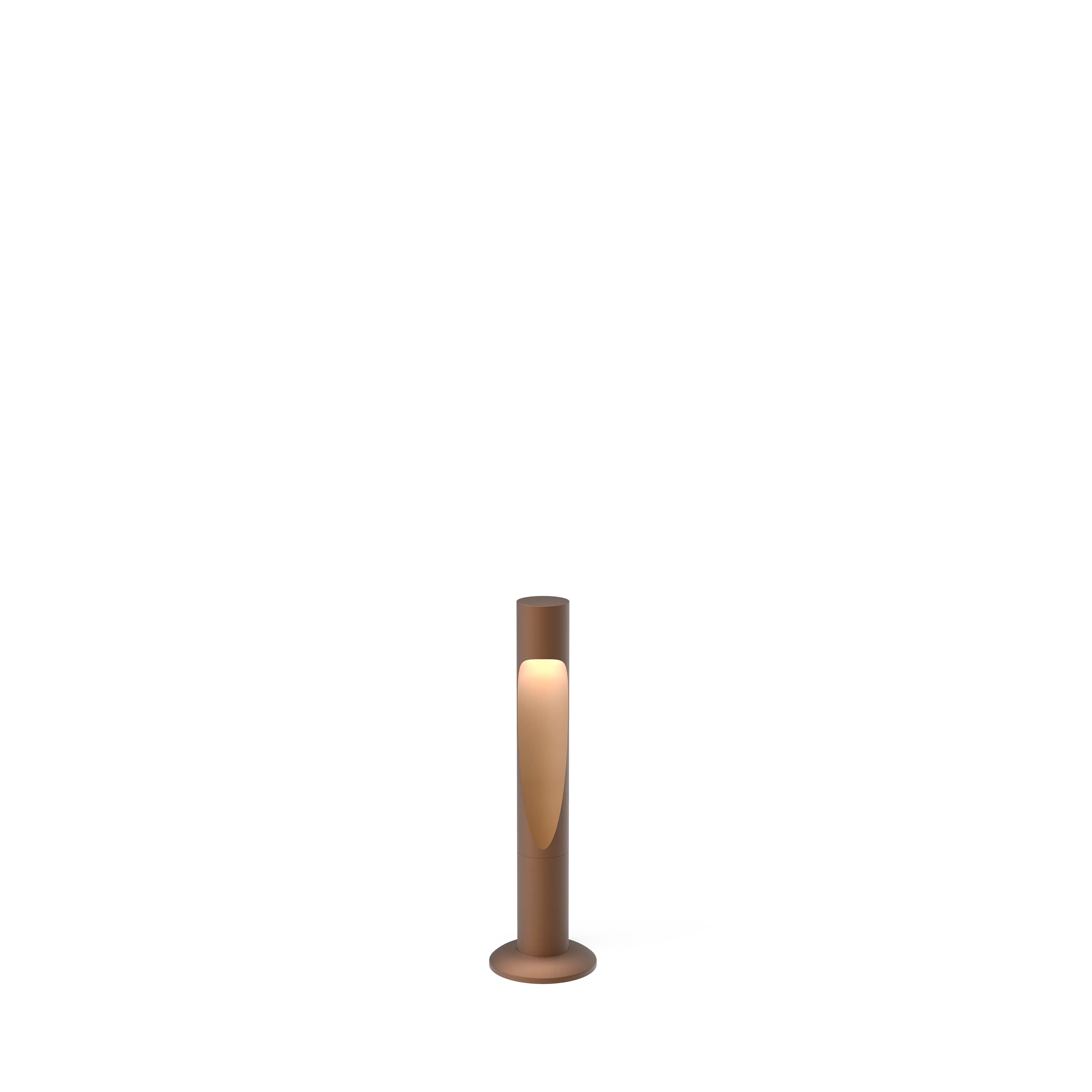 Louis Poulsen Pollerleuchte Flindt Garden Short Cortenfarben