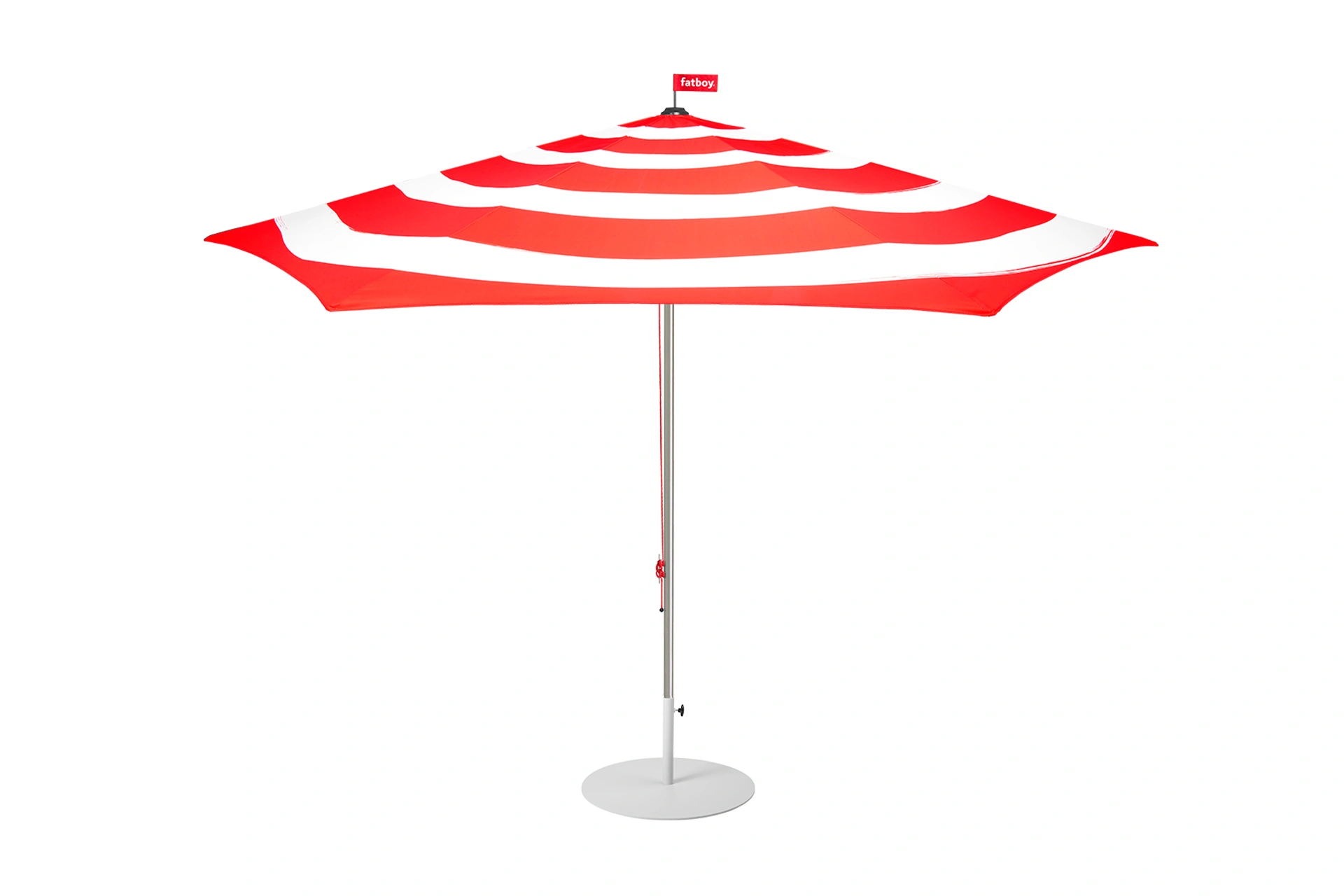 fatboy Sonnenschirm Stripesol Incl. Base Red