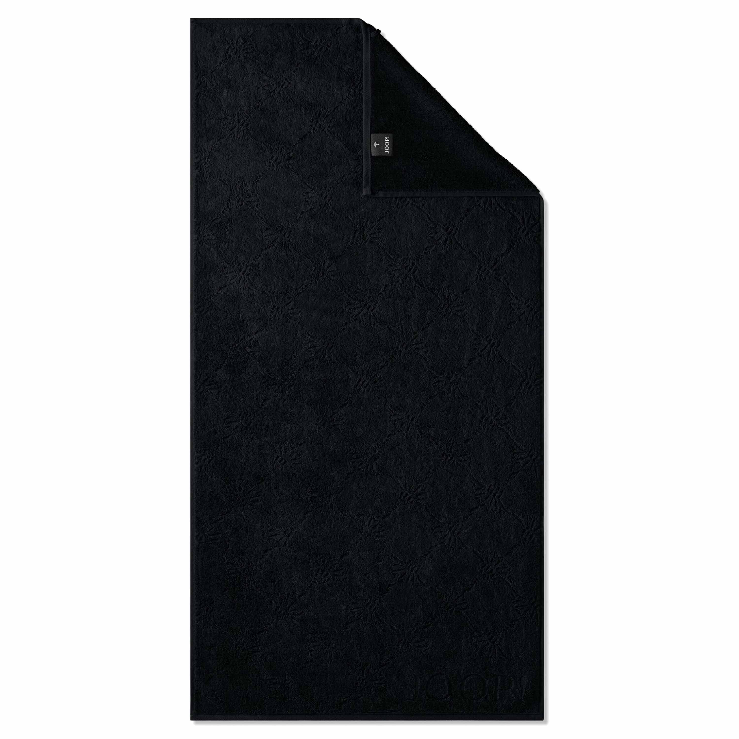 Joop! Handtuch Uni Cornflower 50/100 (3er-Set) Schwarz Joop! Handtuch Uni Cornflower 50/100 (3er-Set) Schwarz