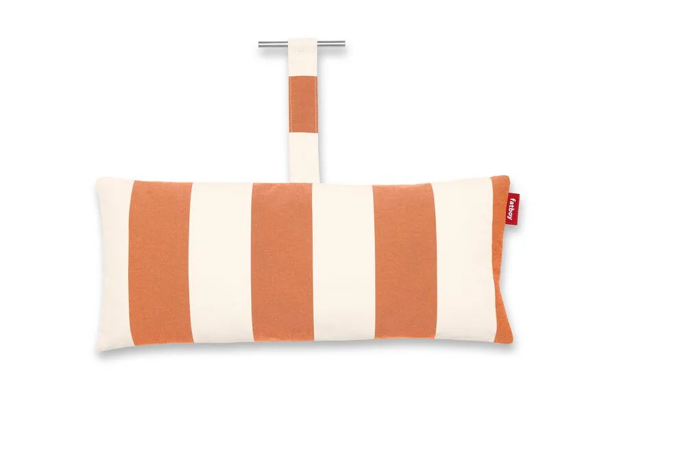 fatboy Kissen Headdemock Superb Pillow Stripe Orange Creme