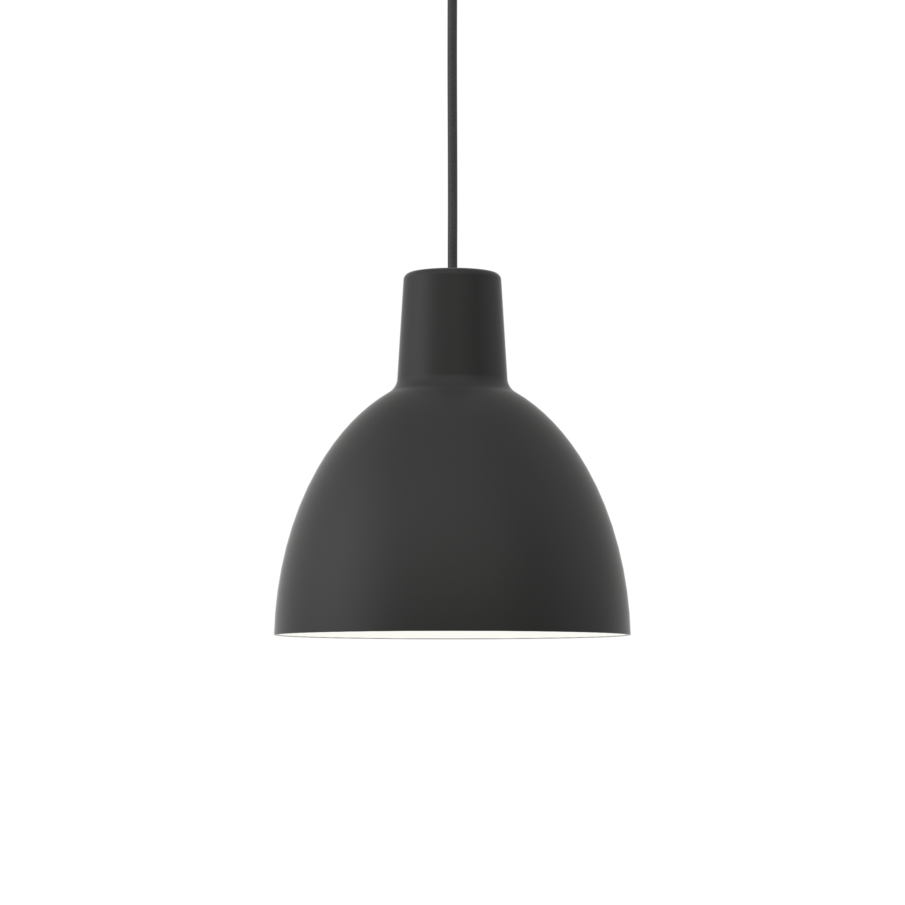 Louis Poulsen Pendelleuchte Toldbod Ø250 Schwarz Louis Poulsen Pendelleuchte Toldbod Ø250 Schwarz