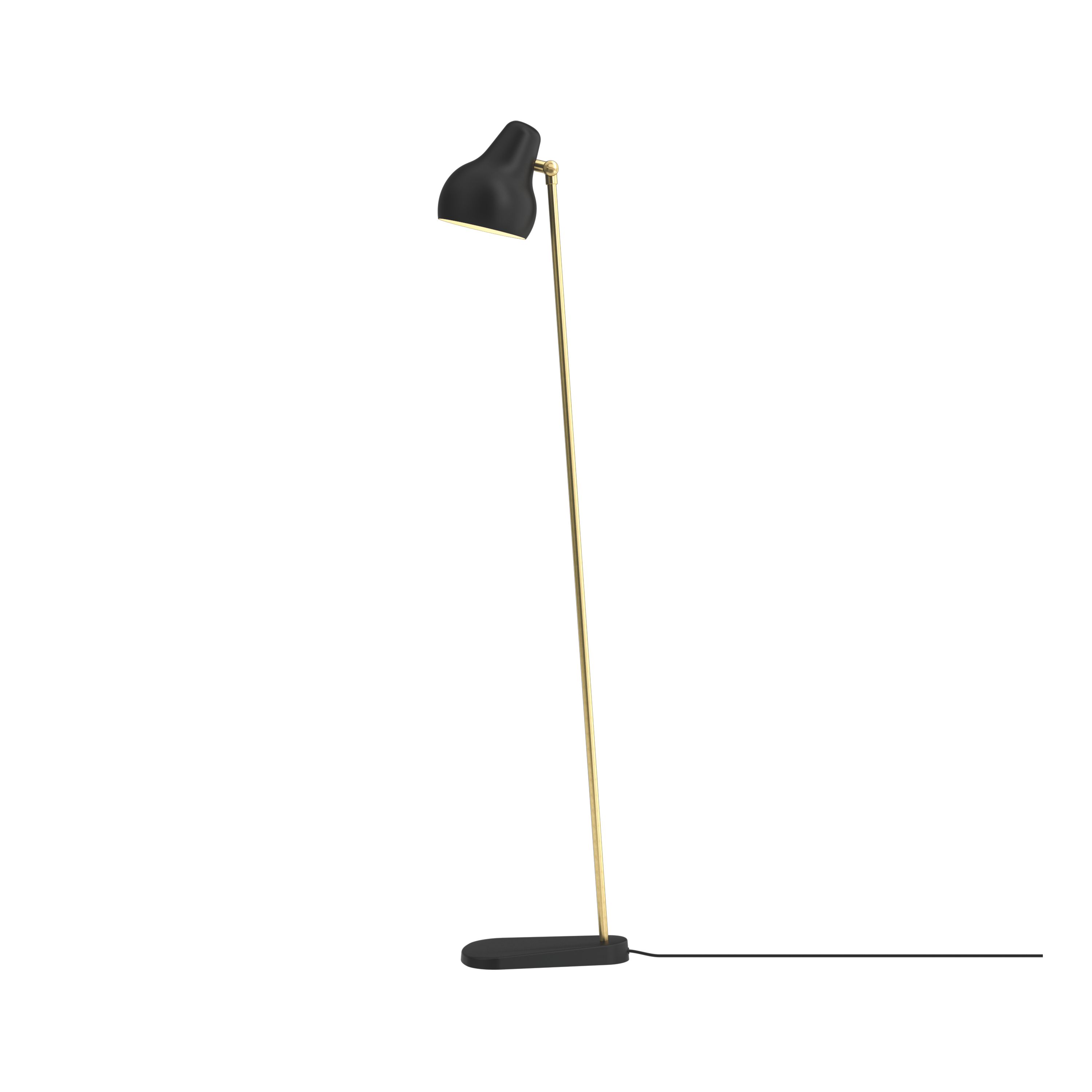 Louis Poulsen Stehleuchte VL38 Schwarz Louis Poulsen Stehleuchte VL38 Schwarz