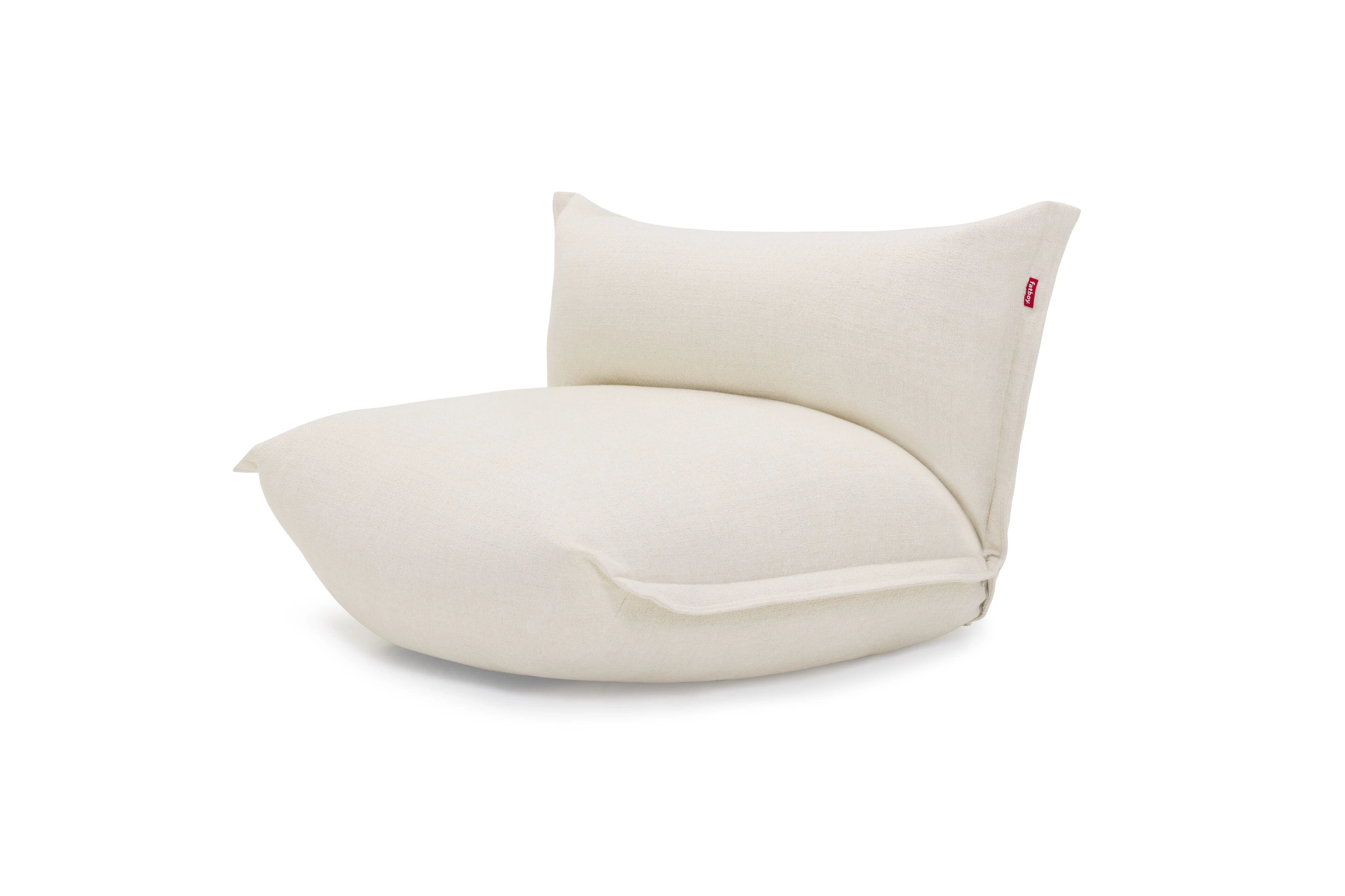 fatboy Lounge-Sessel The Bonbaron Slim Boucle Creme