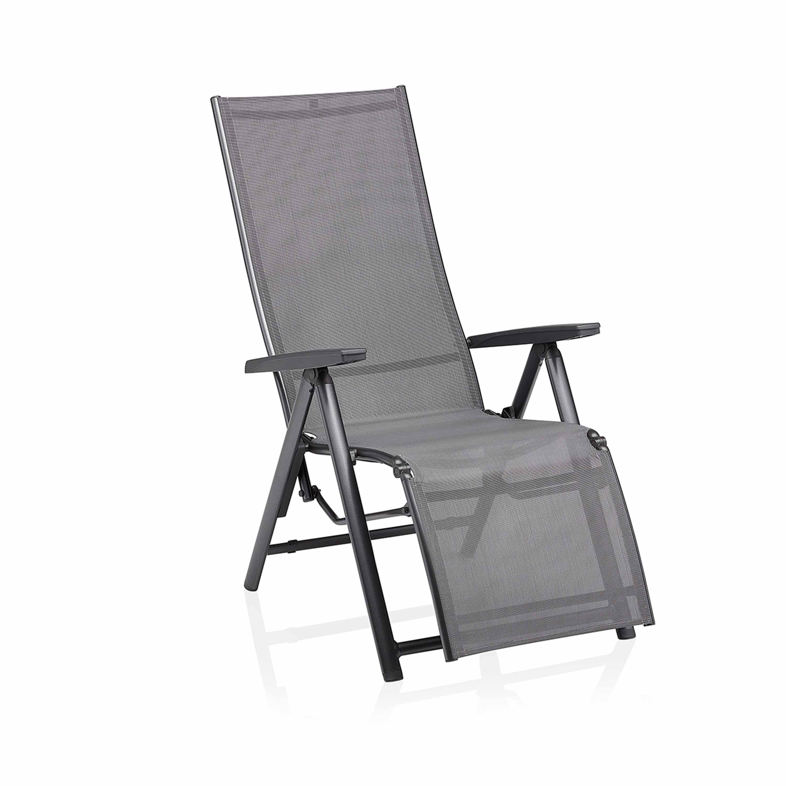 Kettler Gartensessel Cirrus Silver-Line Relaxsessel Anthrazit/Anthrazit-Grau Kettler Gartensessel Cirrus Silver-Line Relaxsessel Anthrazit/Anthrazit-Grau