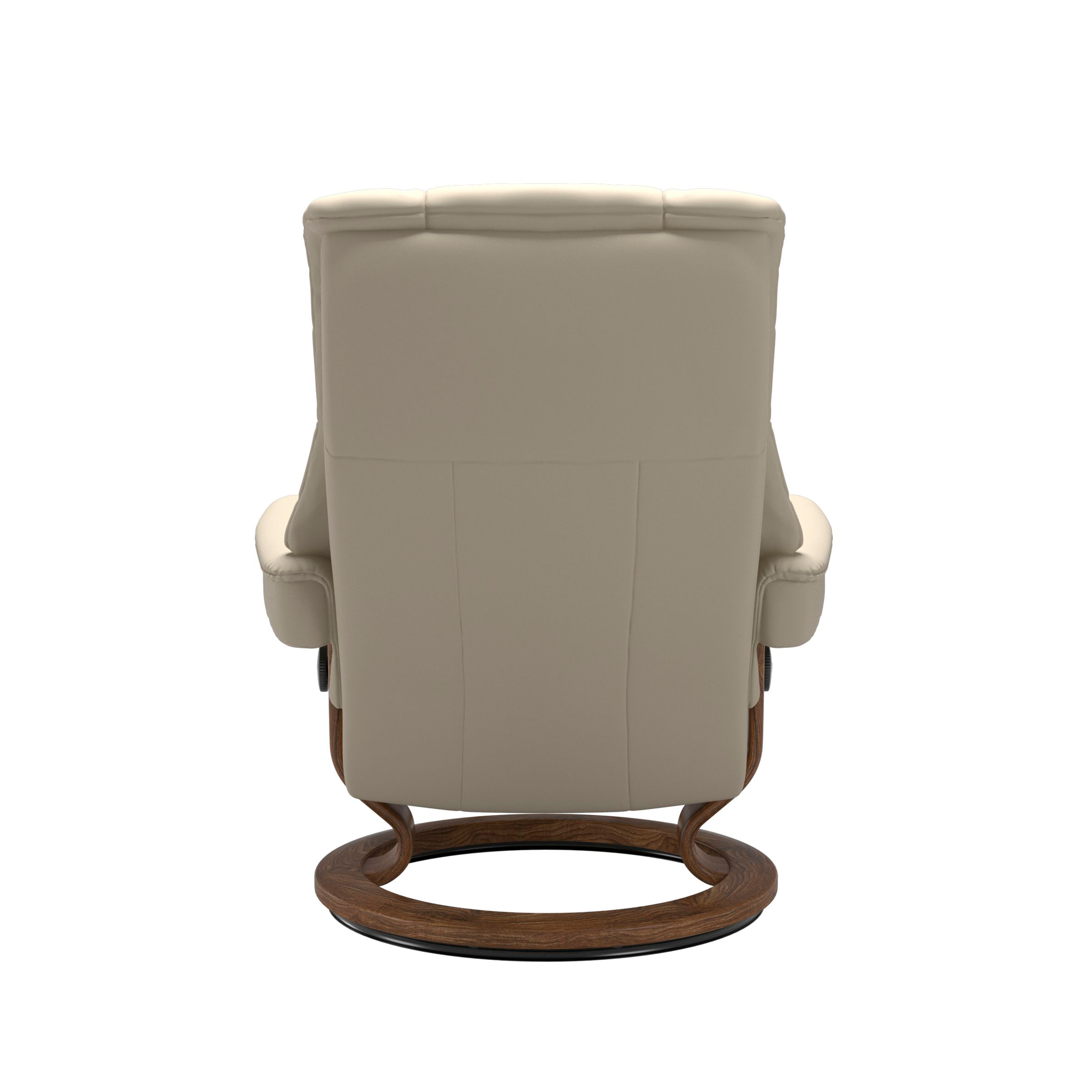 Stressless Mayfair Classic Sessel mit Hocker M Leder Batick Cream Teak 