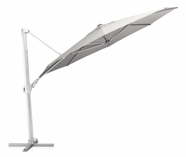 Kettler Sonnenschirm EASY SWING Grau/Silber Kettler Sonnenschirm EASY SWING Grau/Silber
