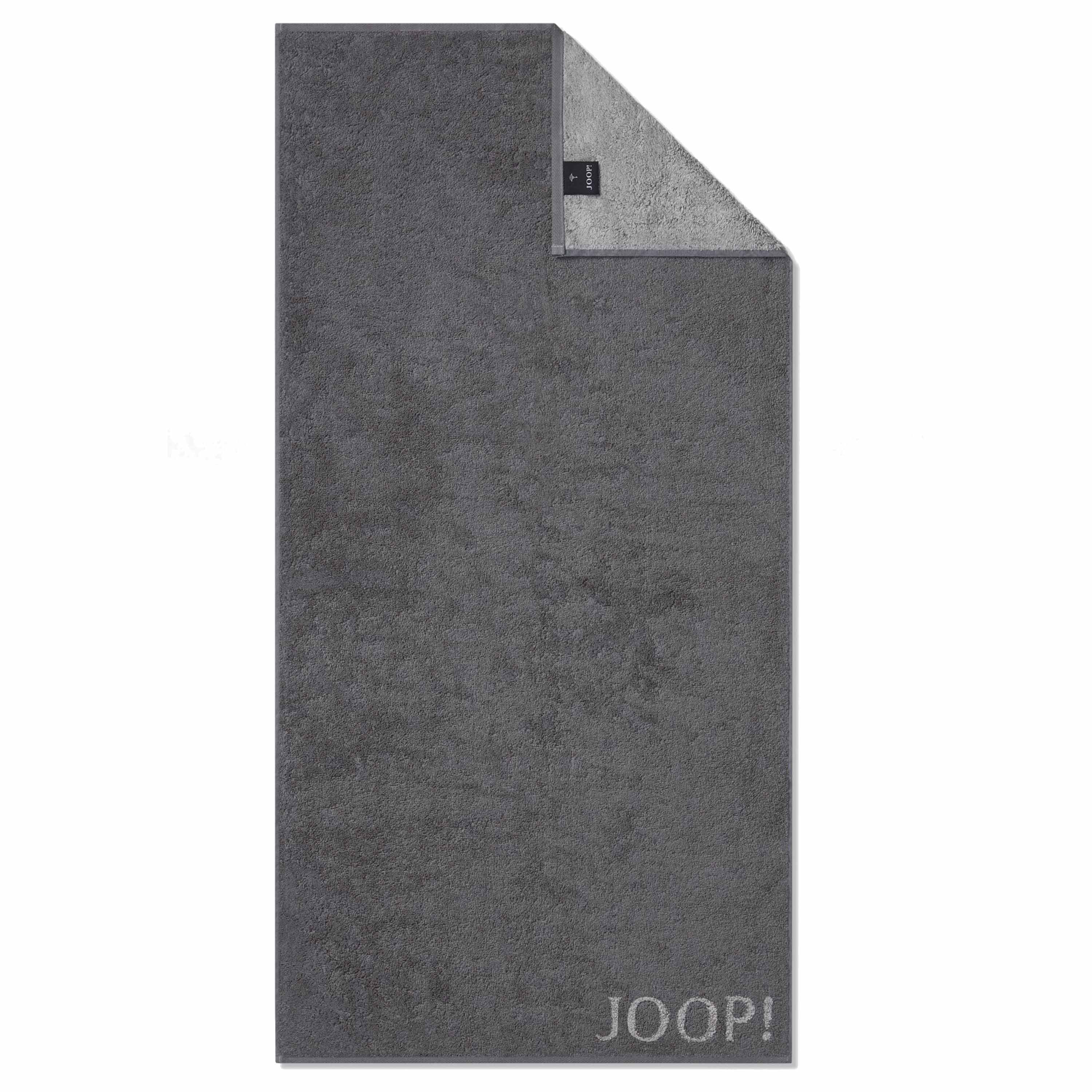 Joop! Handtuch Classic Doubleface 50/100 (3er-Set) Anthrazit Joop! Handtuch Classic Doubleface 50/100 (3er-Set) Anthrazit