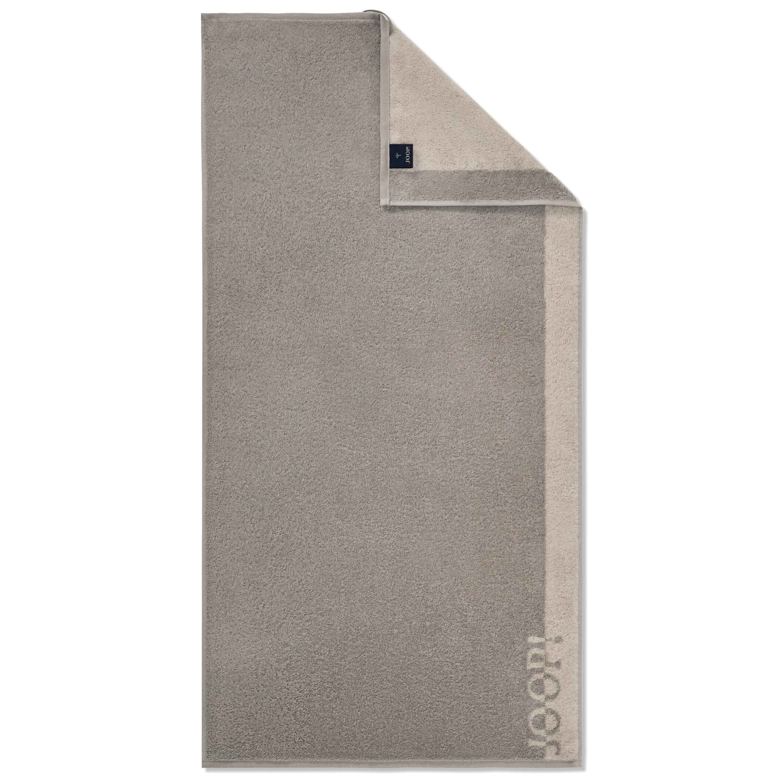Joop! Handtuch Tone Doubleface 50/100 (3er-Set) Platin Joop! Handtuch Tone Doubleface 50/100 (3er-Set) Platin