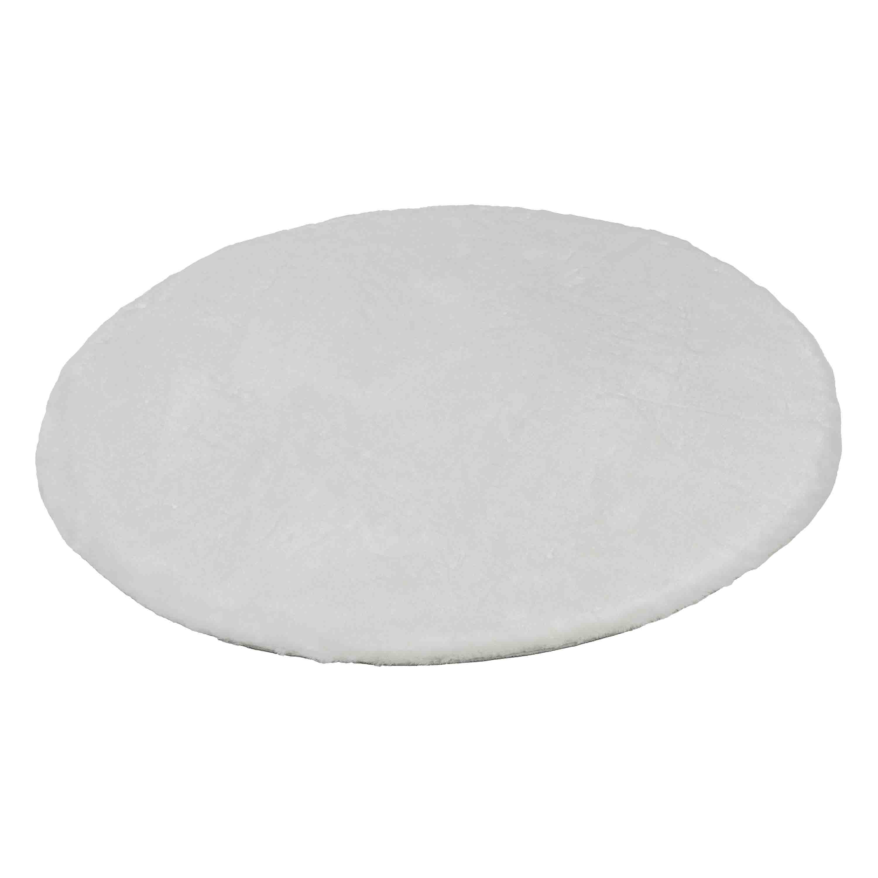 Schöner Wohnen Kollektion Teppich Tender 120 cm Rund Weiß