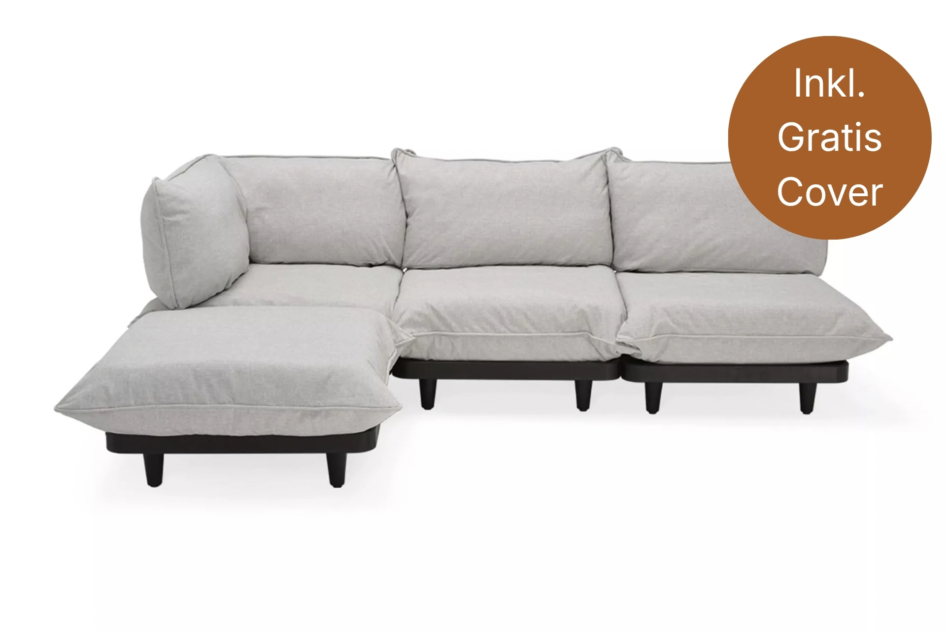 fatboy Gartensofa Paletti Set Large Mist