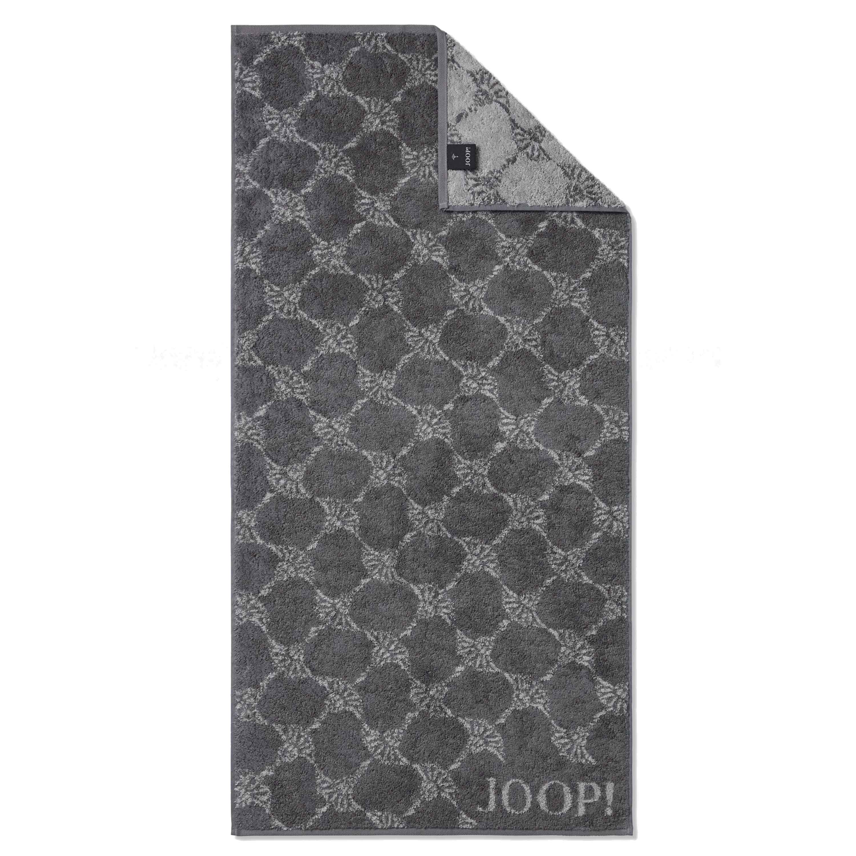 Joop! Handtuch Classic Cornflower 50/100 (3er-Set) Anthrazit Joop! Handtuch Classic Cornflower 50/100 (3er-Set) Anthrazit