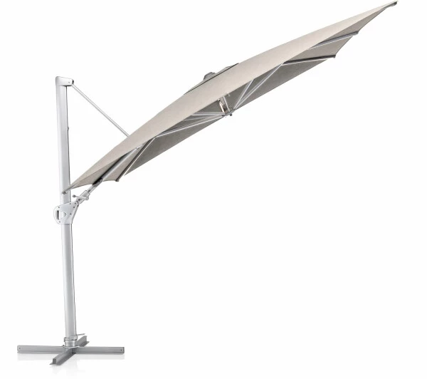 Kettler Sonnenschirm EASY SWING Grau/Silber Kettler Sonnenschirm EASY SWING Grau/Silber