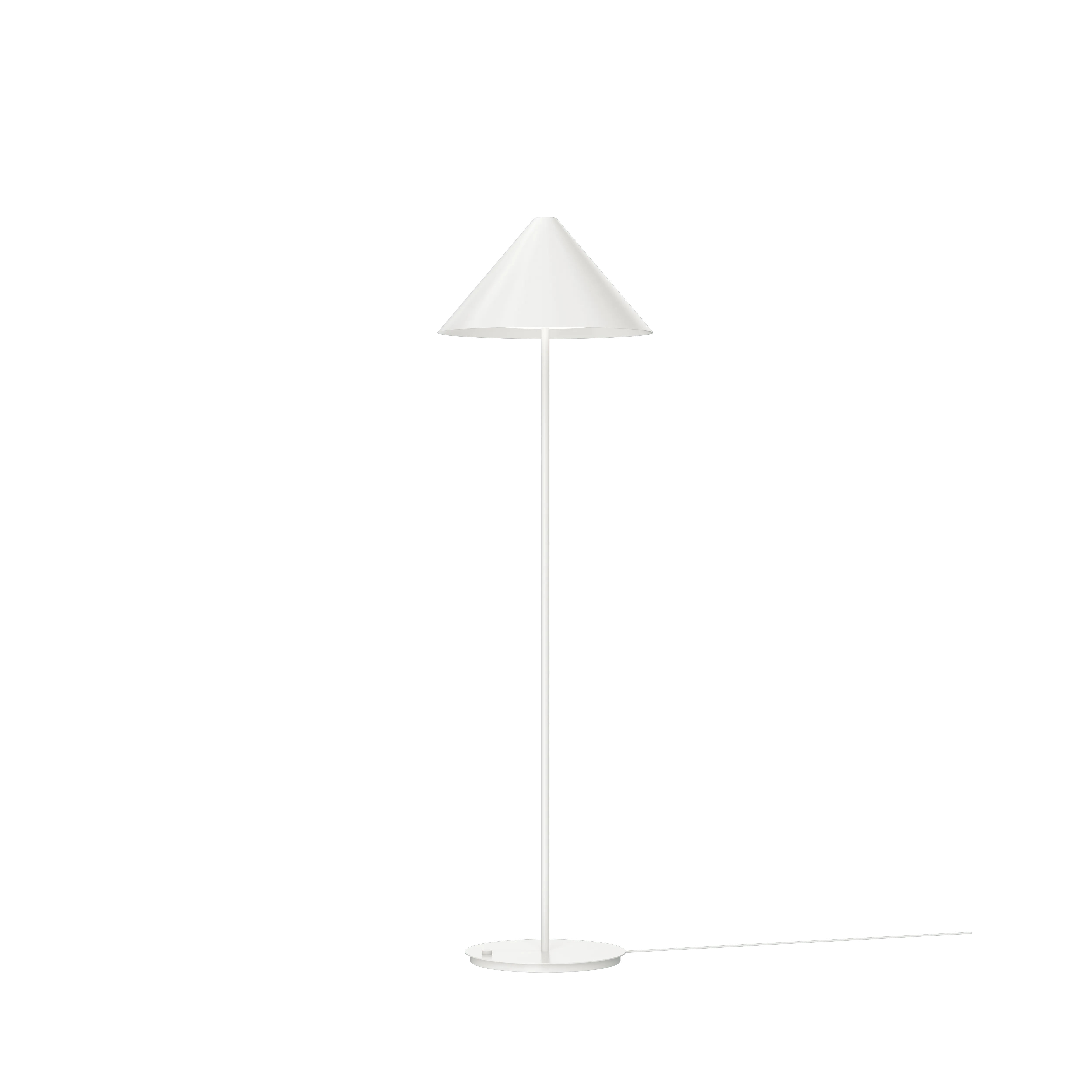 Louis Poulsen Stehleuchte Keglen Floor 400 White