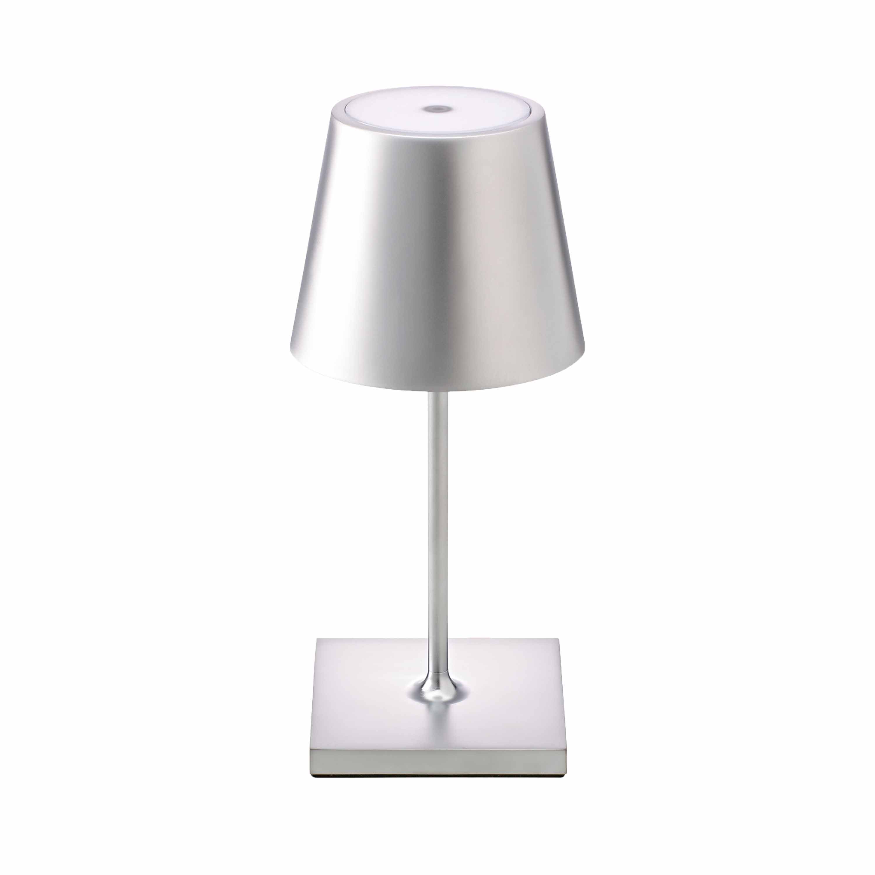 Sigor Tischleuchte Nuindie Mini 25cm Rund Silberfarben Sigor Tischleuchte Nuindie Mini 25cm Rund Silberfarben