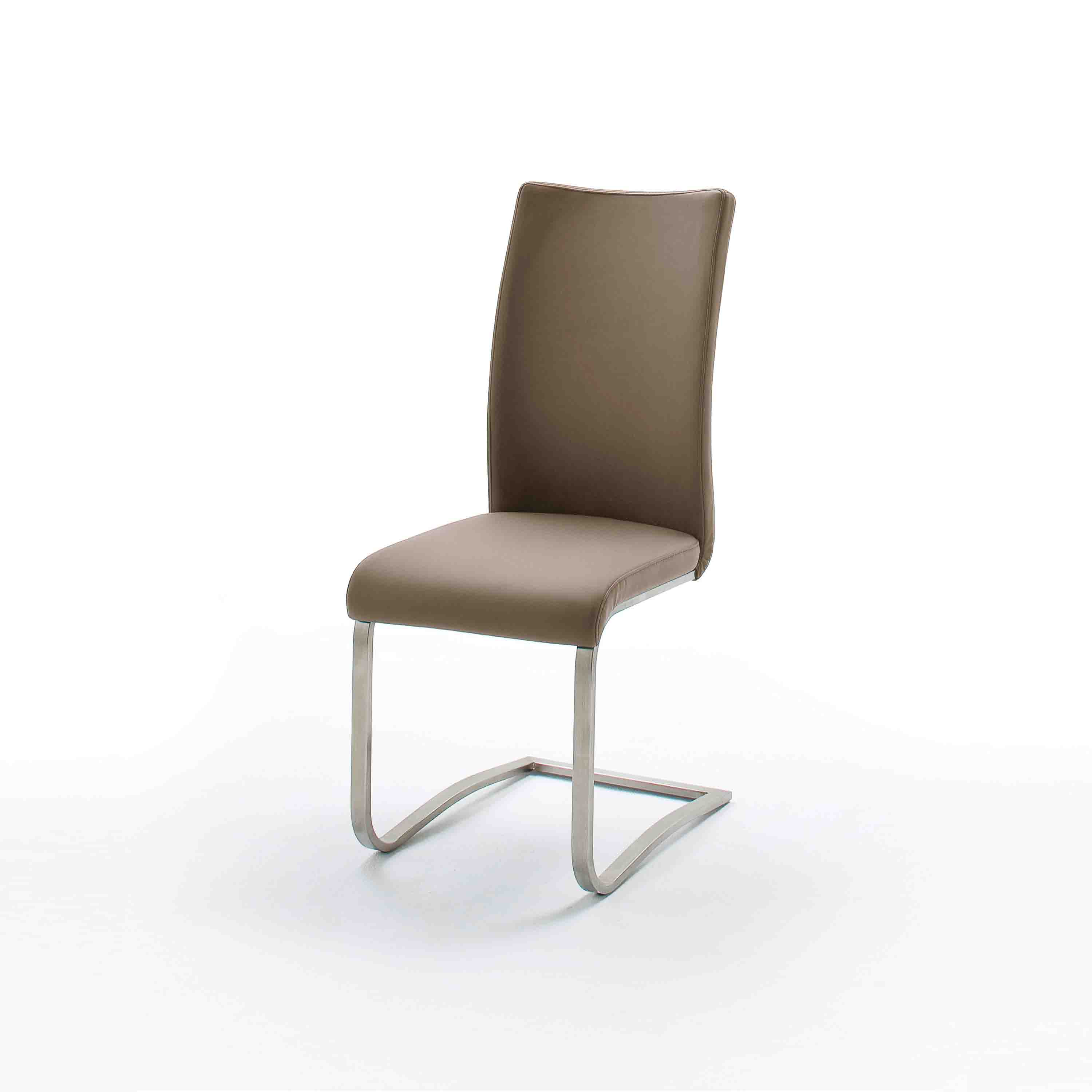 MCA Furniture Schwingstuhl Arco 2er-Set Cappuccino
