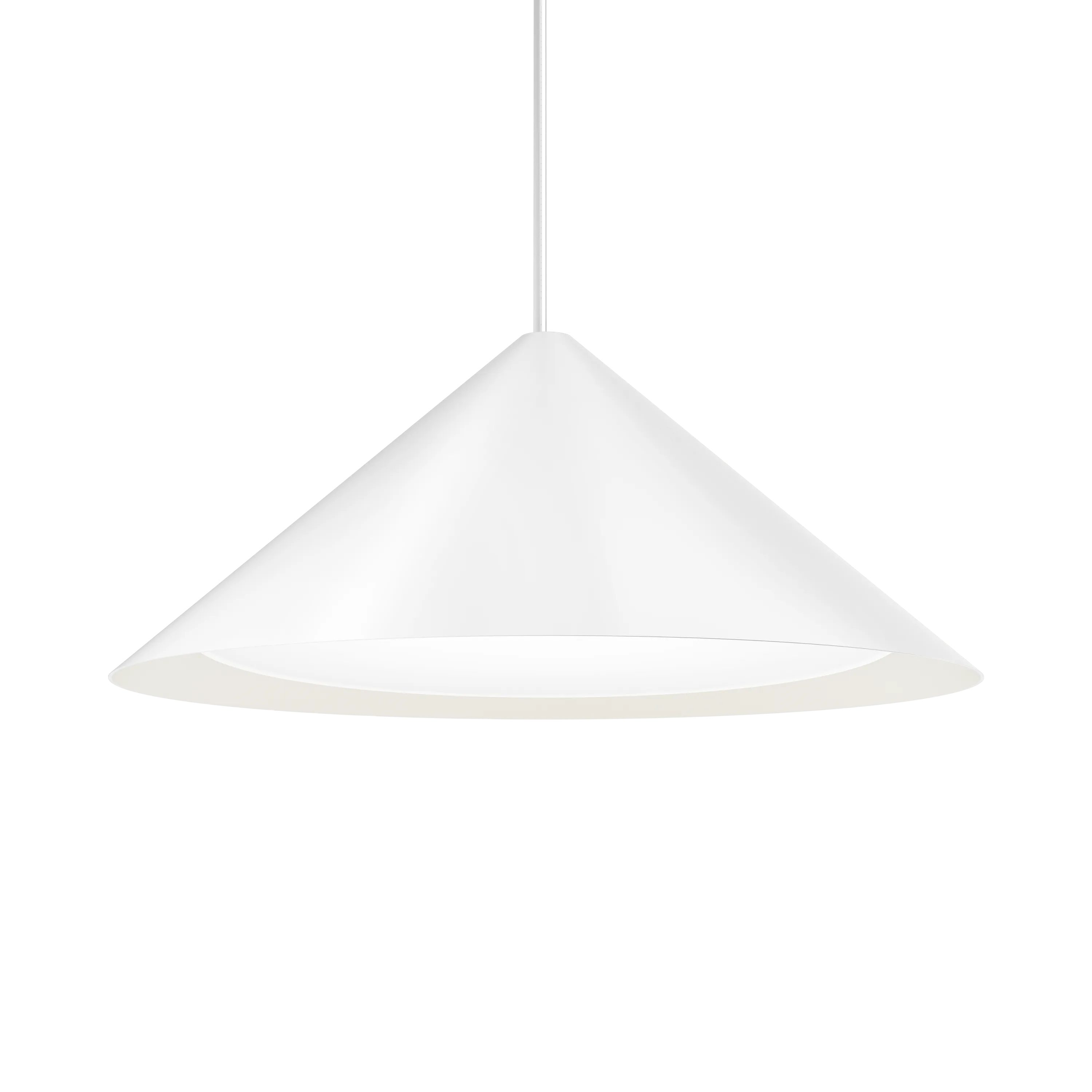 Louis Poulsen Pendelleuchte Keglen Pendant 650 White