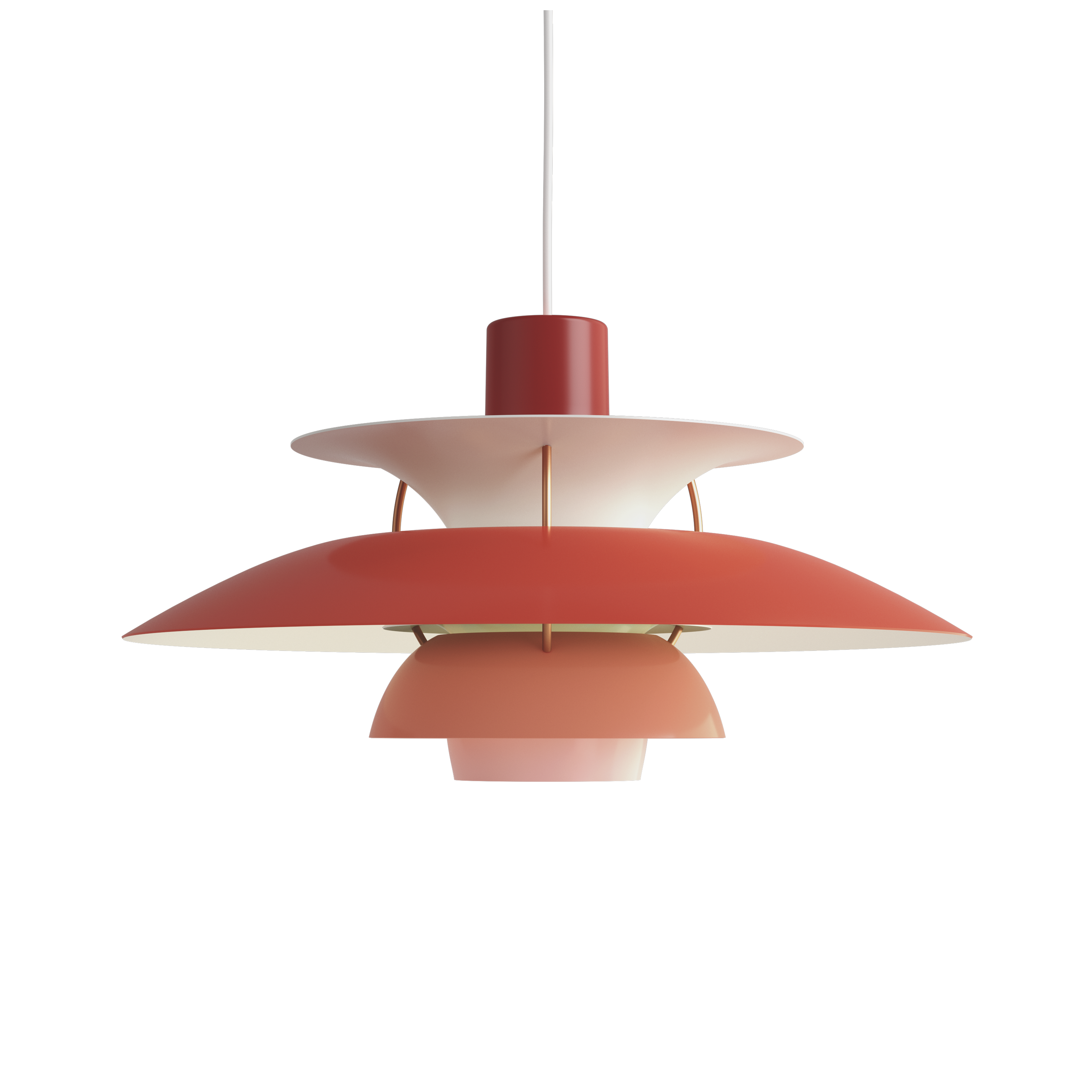 Louis Poulsen Pendelleuchte Ph 5 Hues of Red Louis Poulsen Pendelleuchte Ph 5 Hues of Red