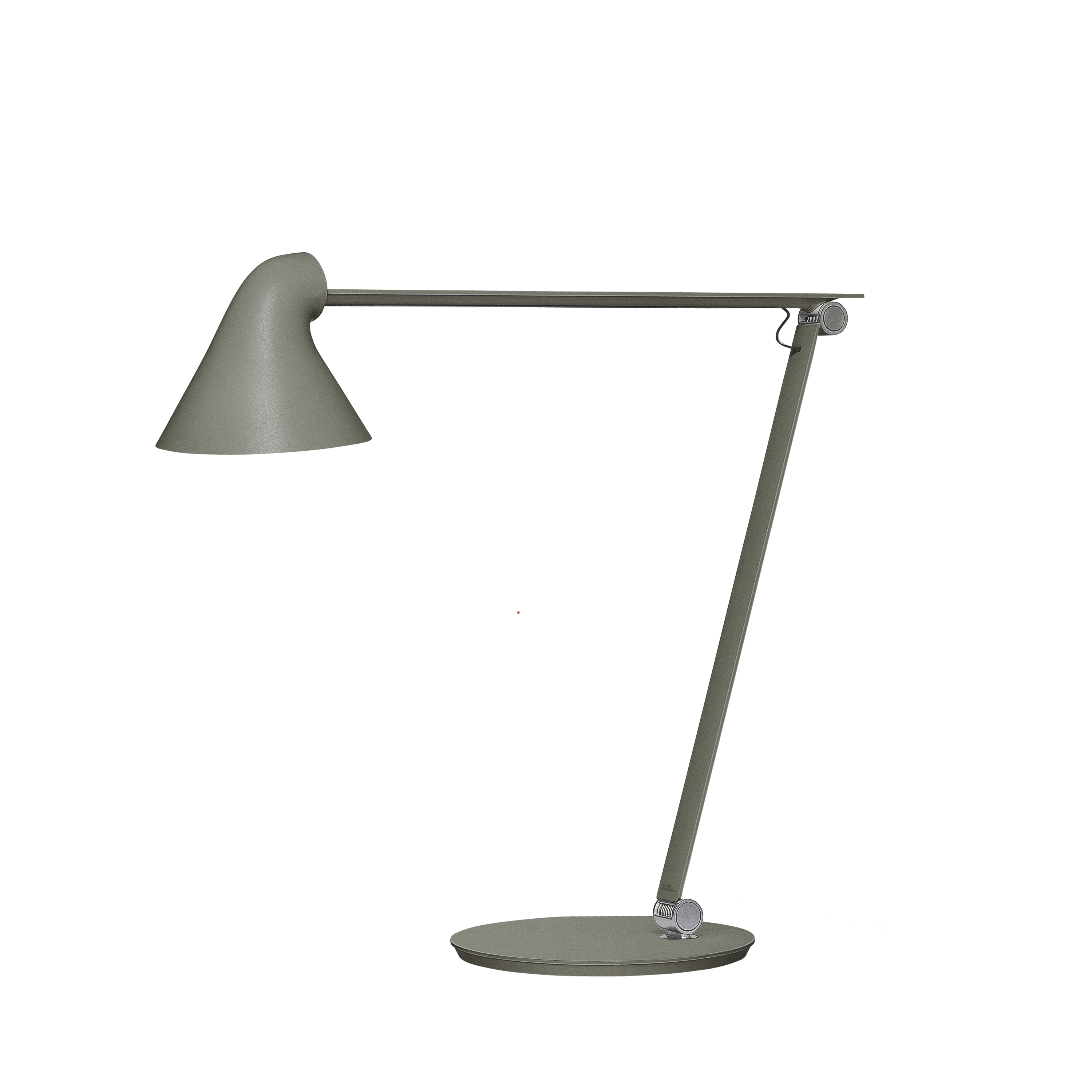 Louis Poulsen Tischleuchte NJP Leuchtenfuss dunkelgrau aluminium Louis Poulsen Tischleuchte NJP Leuchtenfuss dunkelgrau aluminium