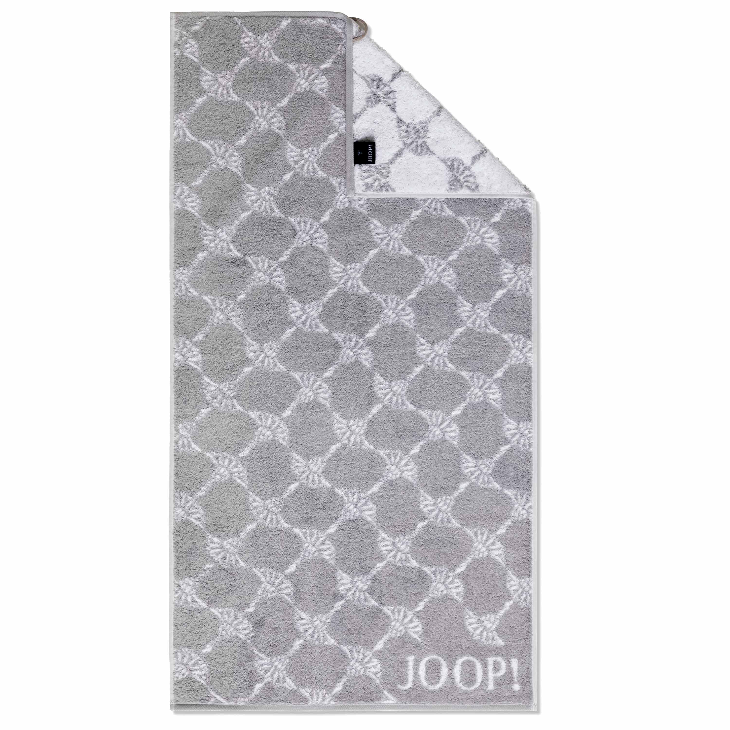 Joop! Handtuch Classic Cornflower 50/100 (3er-Set) Silber Joop! Handtuch Classic Cornflower 50/100 (3er-Set) Silber