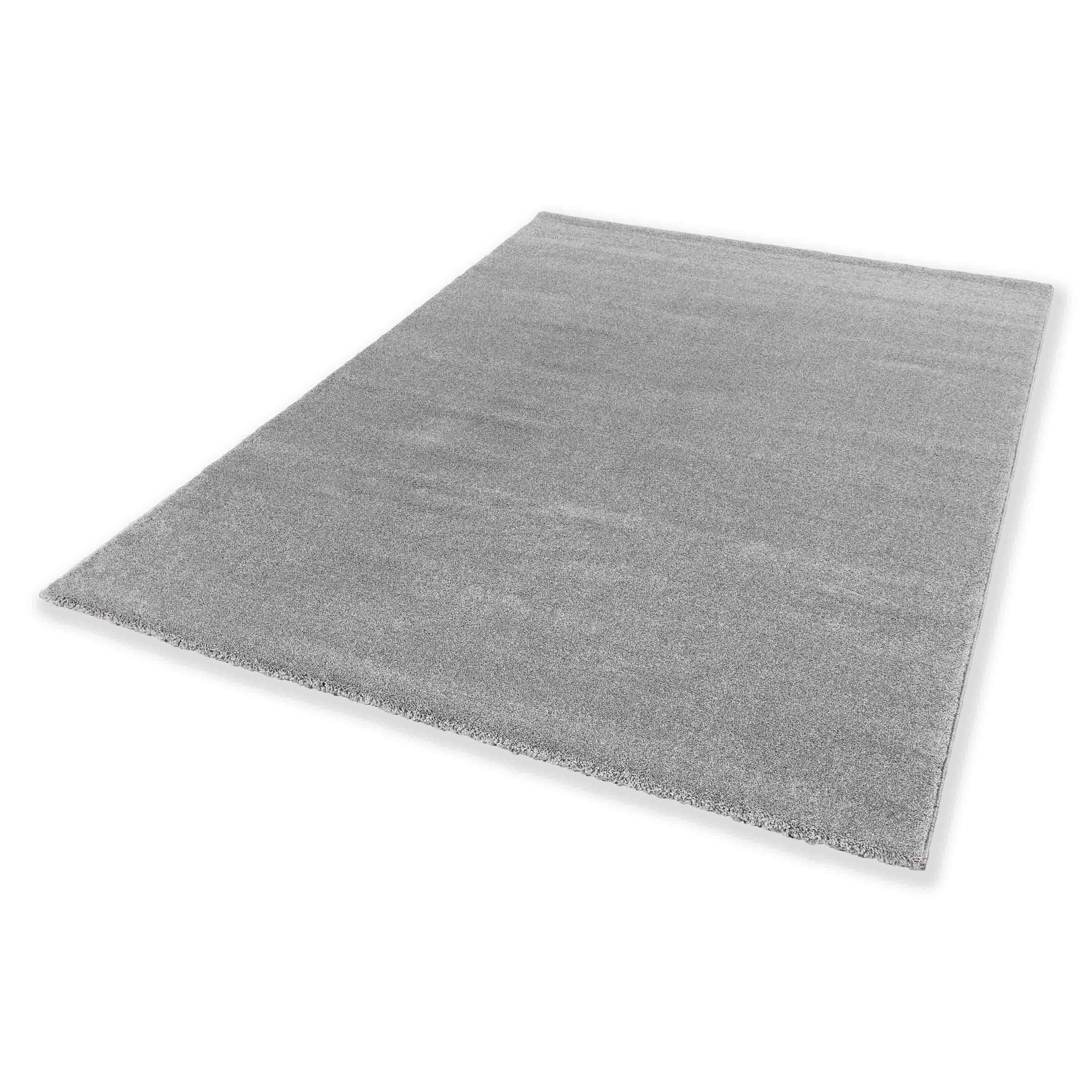 Schöner Wohnen Kollektion Teppich Pure 67x130 cm Silber