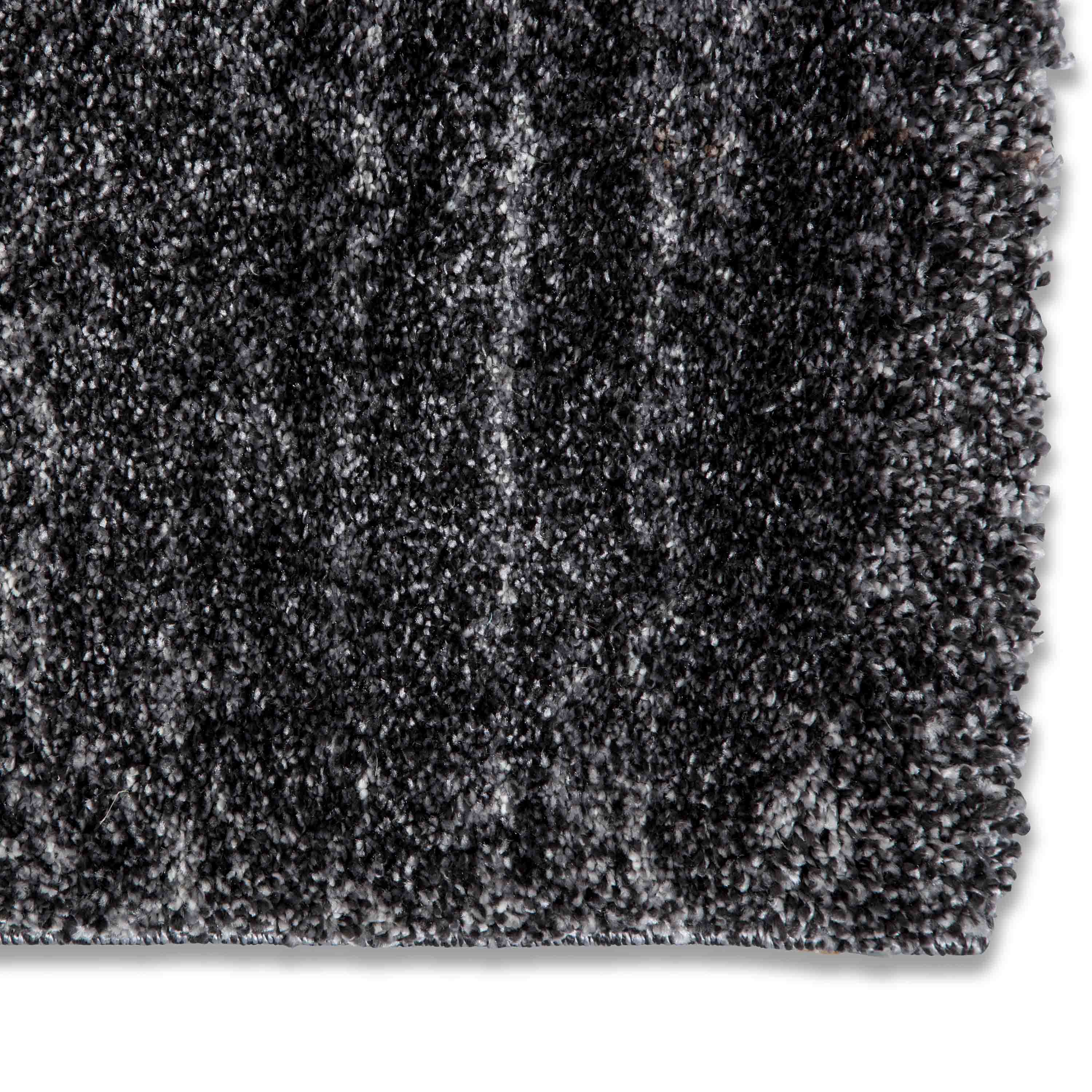 Astra Teppich Savona 80x150 cm Anthrazit/Grau Meliert