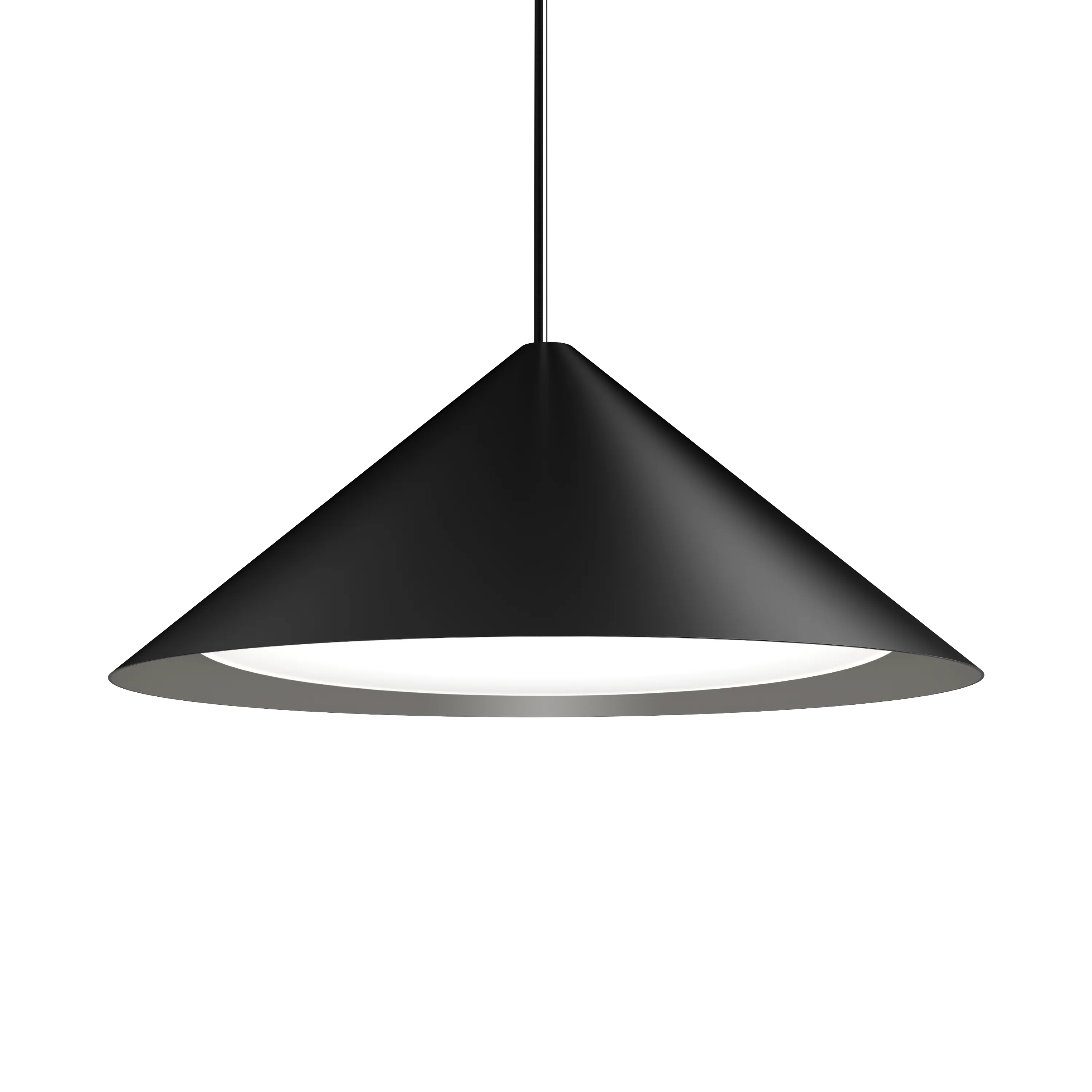 Louis Poulsen Pendelleuchte Keglen Pendant 650 Black