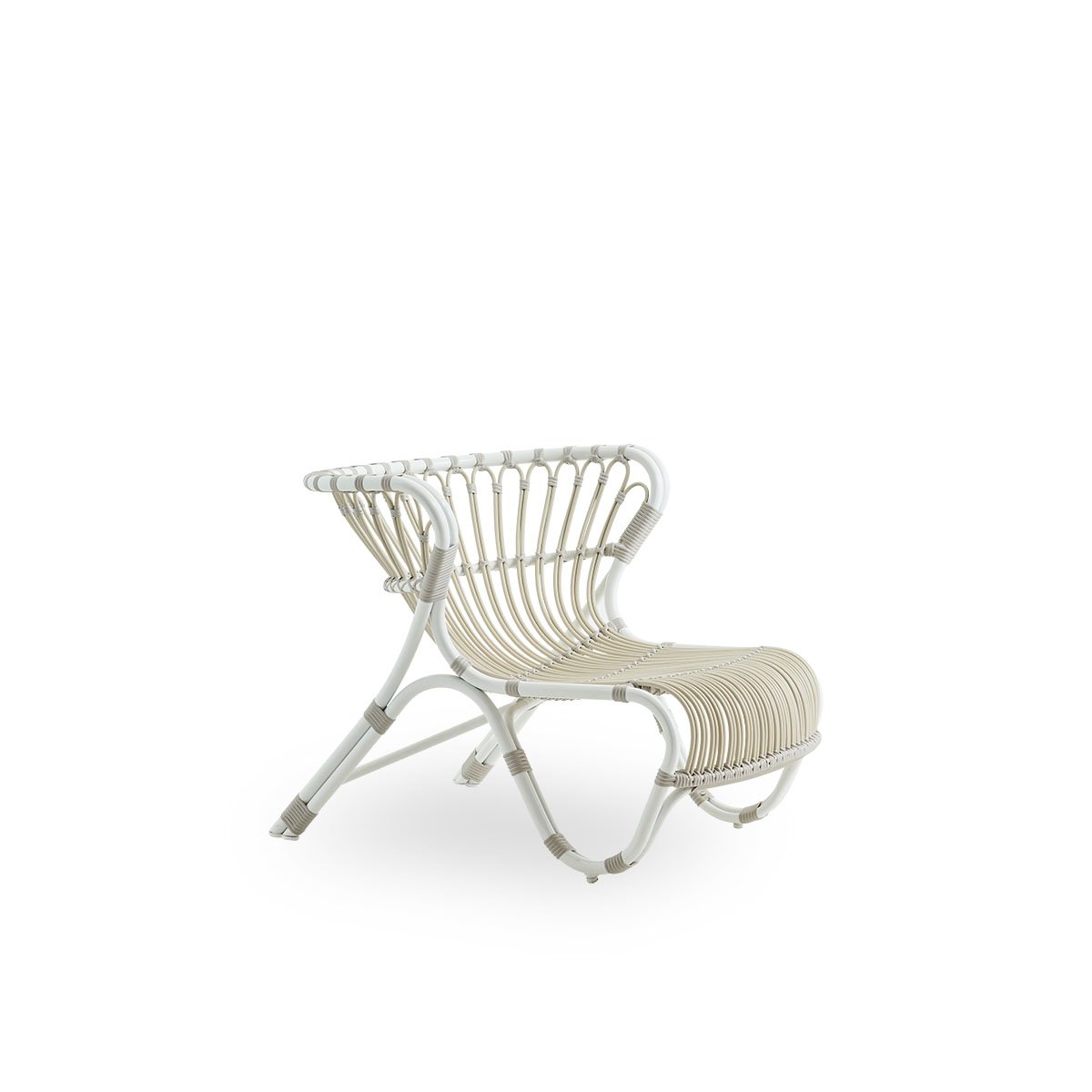 Sika Design Lounge-Sessel Fox Weiß