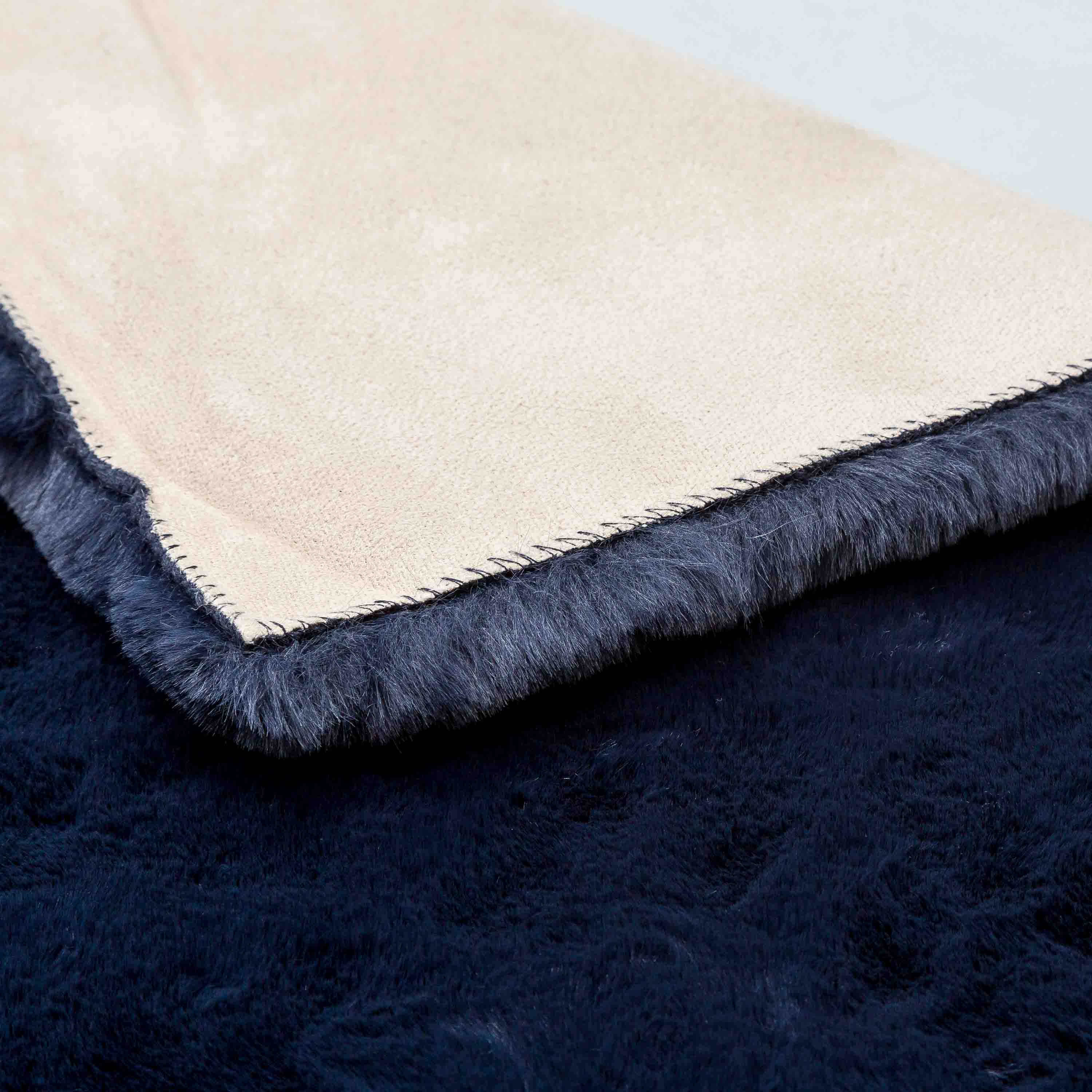 Schöner Wohnen Kollektion Teppich Tender 120x180 cm Nachtblau