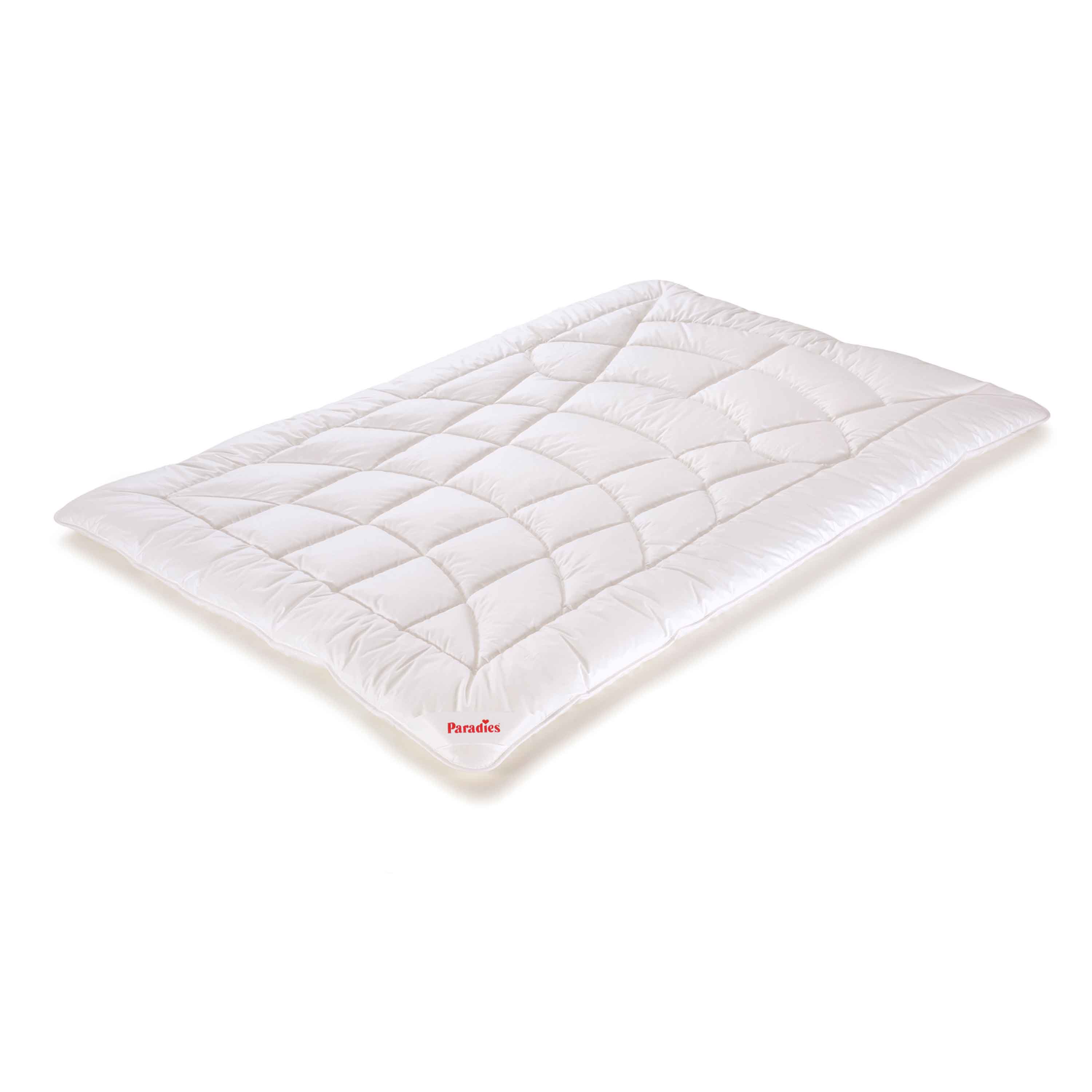 Paradies Winterbettdecke Dala Bio winterwarm 135x200 Weiß Paradies Winterbettdecke Dala Bio winterwarm 135x200 Weiß