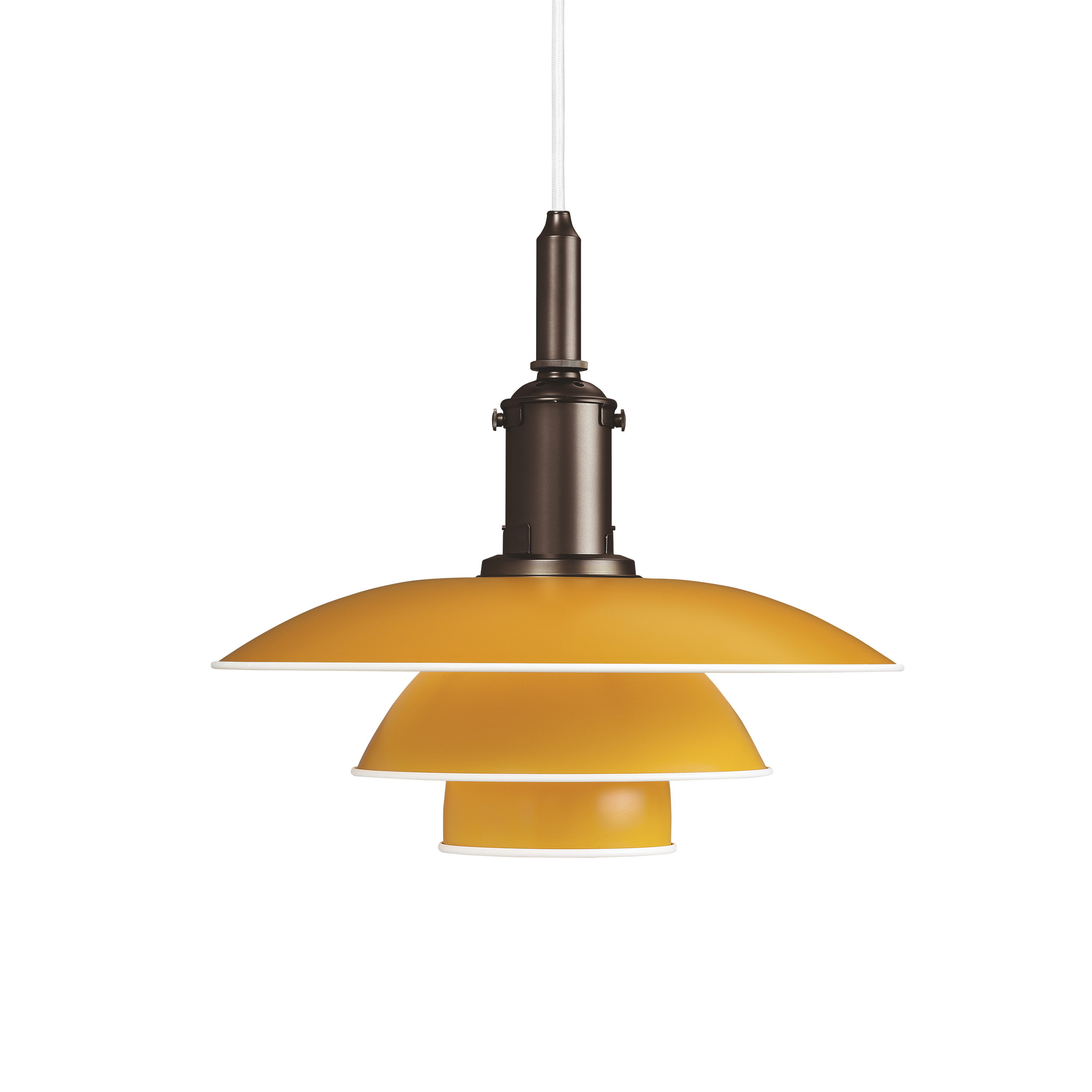 Louis Poulsen Pendelleuchte PH 3½-3 Gelb Louis Poulsen Pendelleuchte PH 3½-3 Gelb