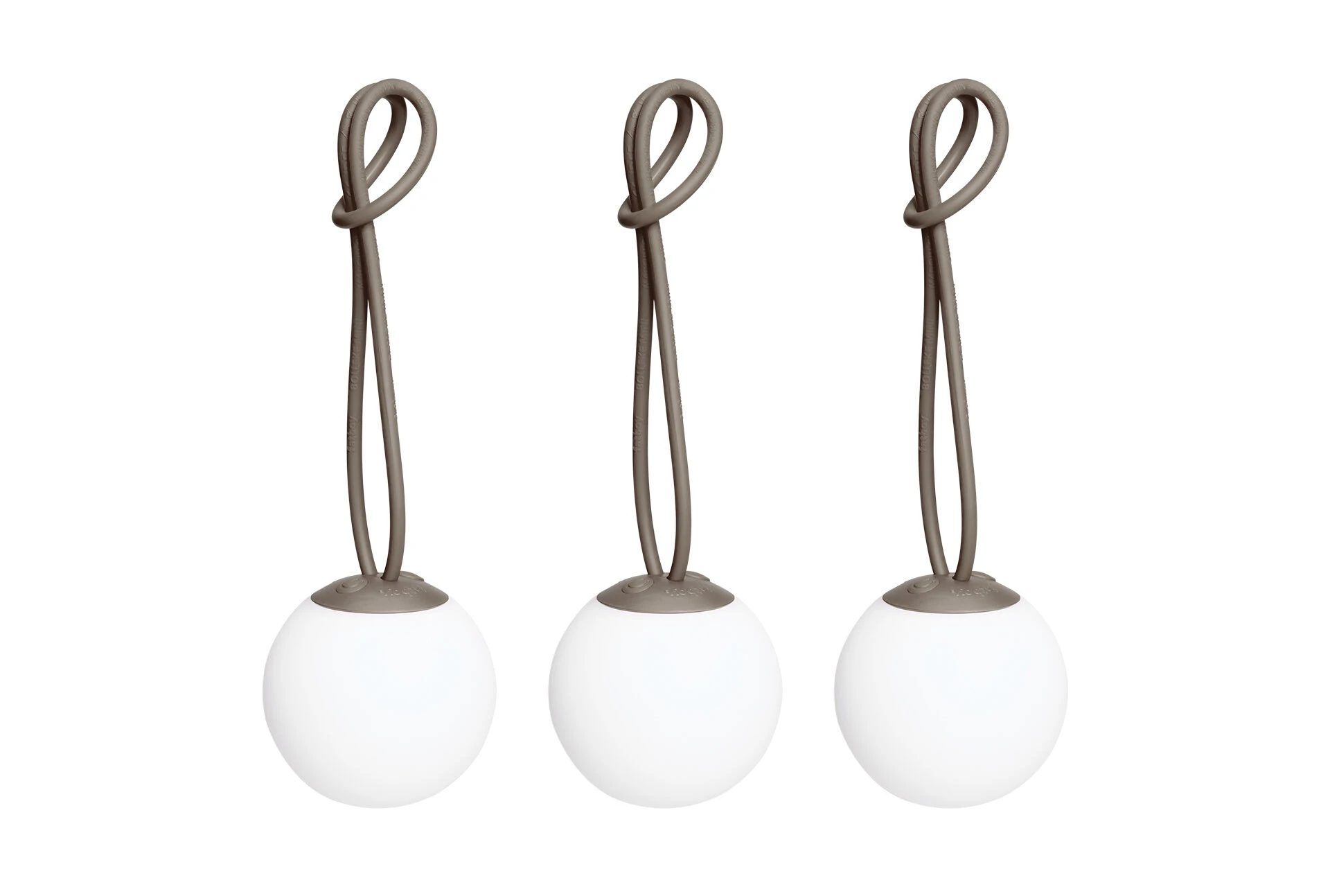 fatboy Sphärische Lampe Bolleke Mini Set  (3 Pcs) Taupe