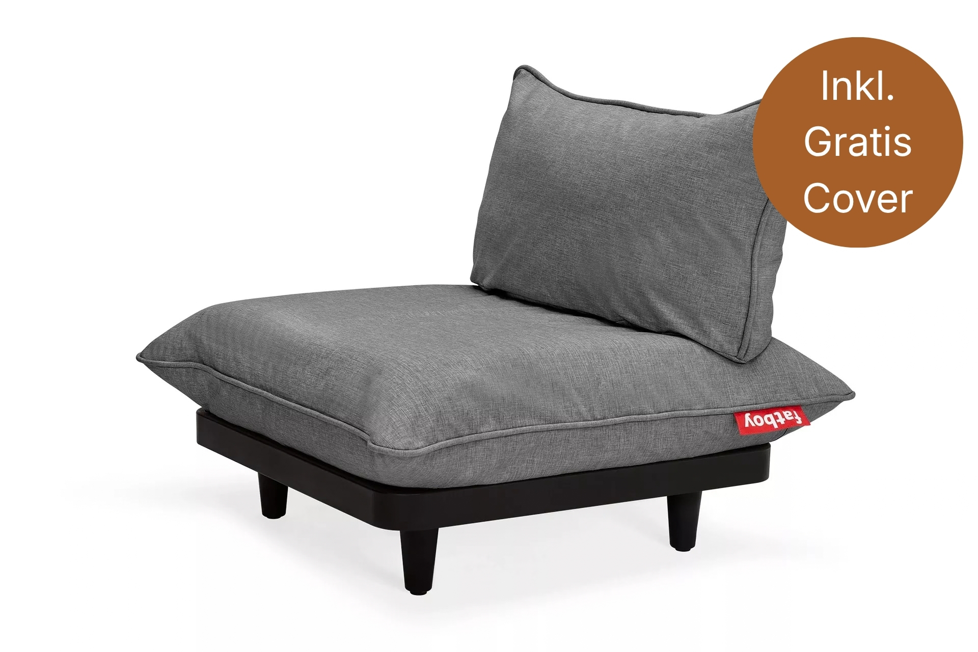 fatboy Gartensofa Paletti Seat Rock Grey