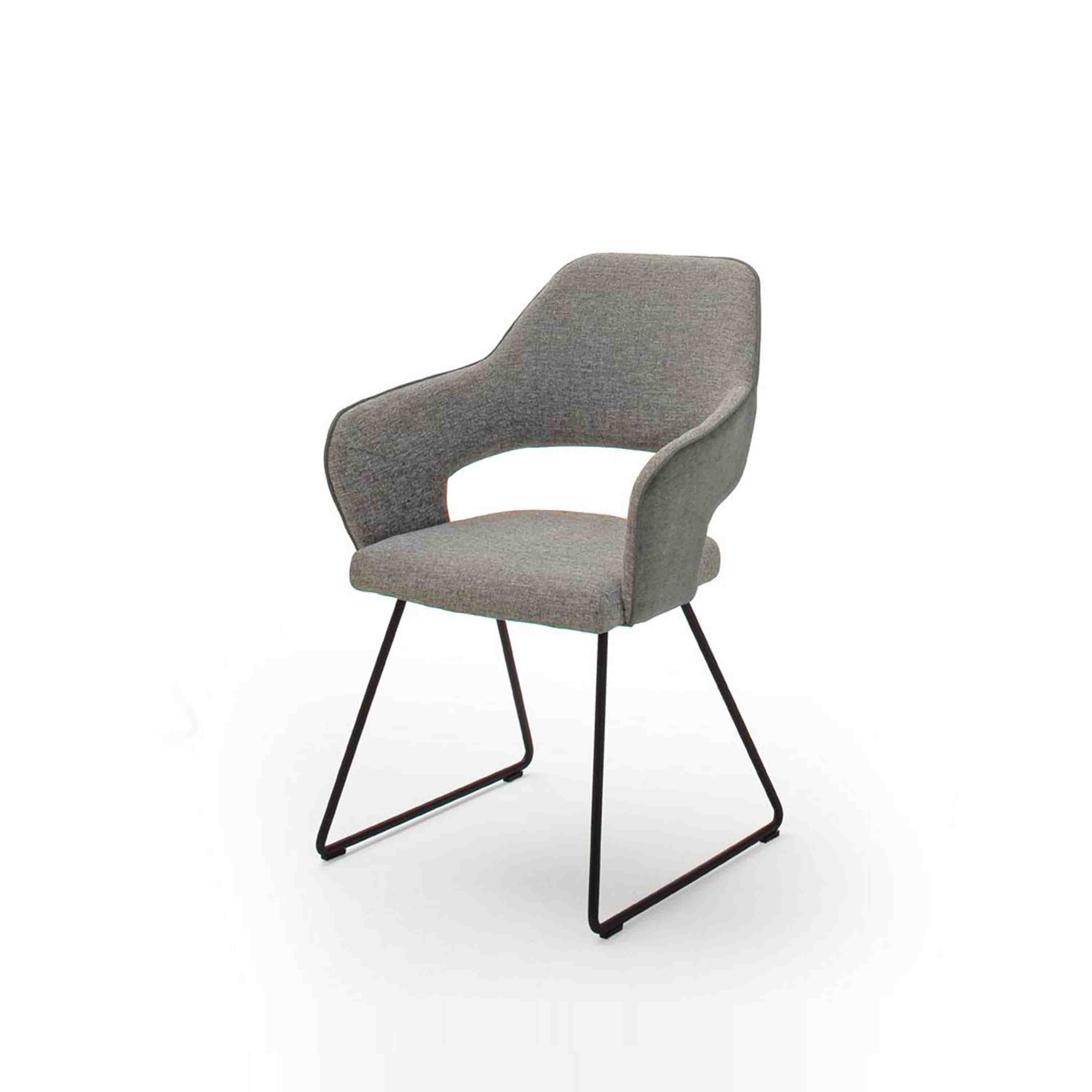 MCA Furniture Kufenstuhl Newcastle 2er-Set Melange MCA Furniture Kufenstuhl Newcastle 2er-Set Melange