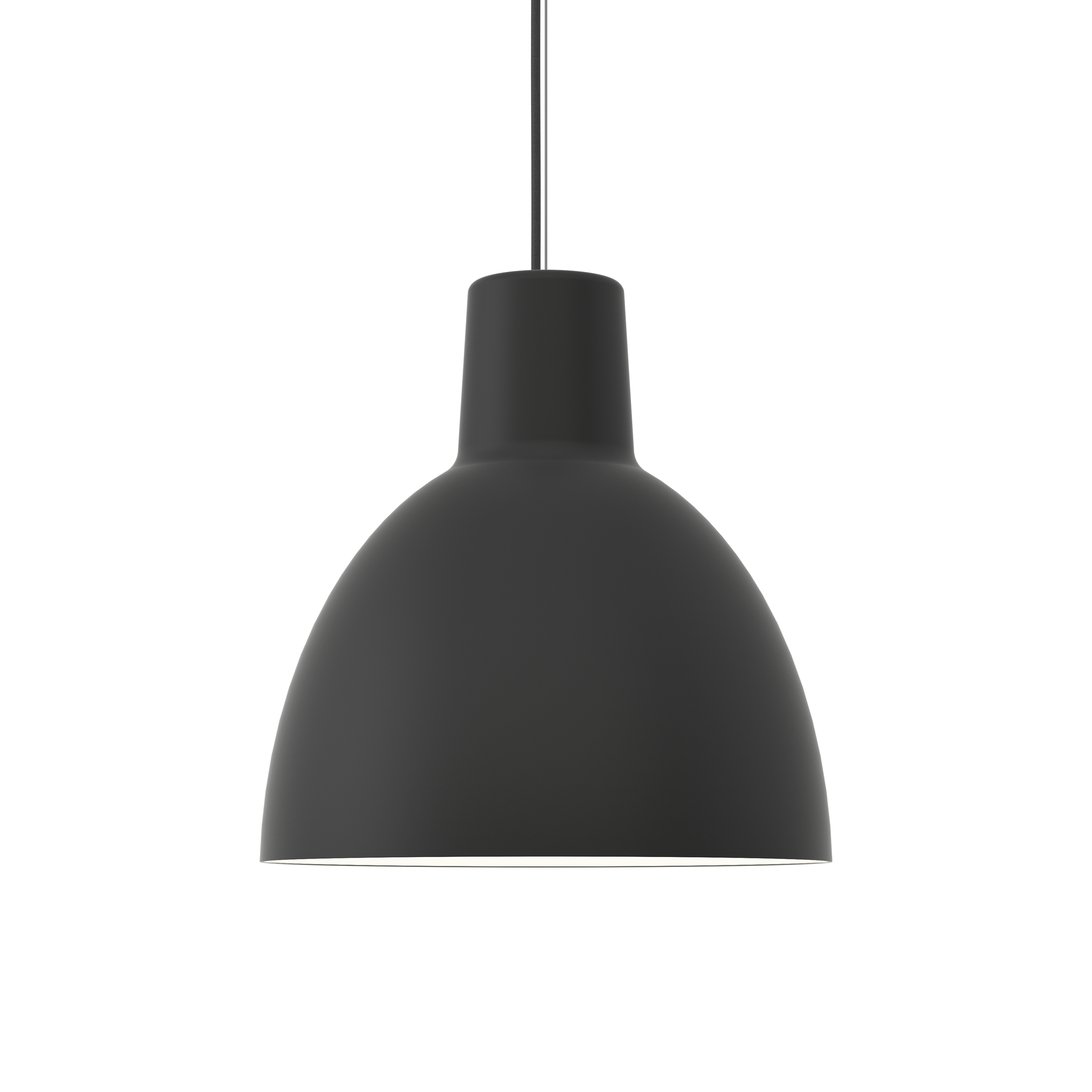 Louis Poulsen Pendelleuchte Toldbod Ø400 Schwarz Louis Poulsen Pendelleuchte Toldbod Ø400 Schwarz