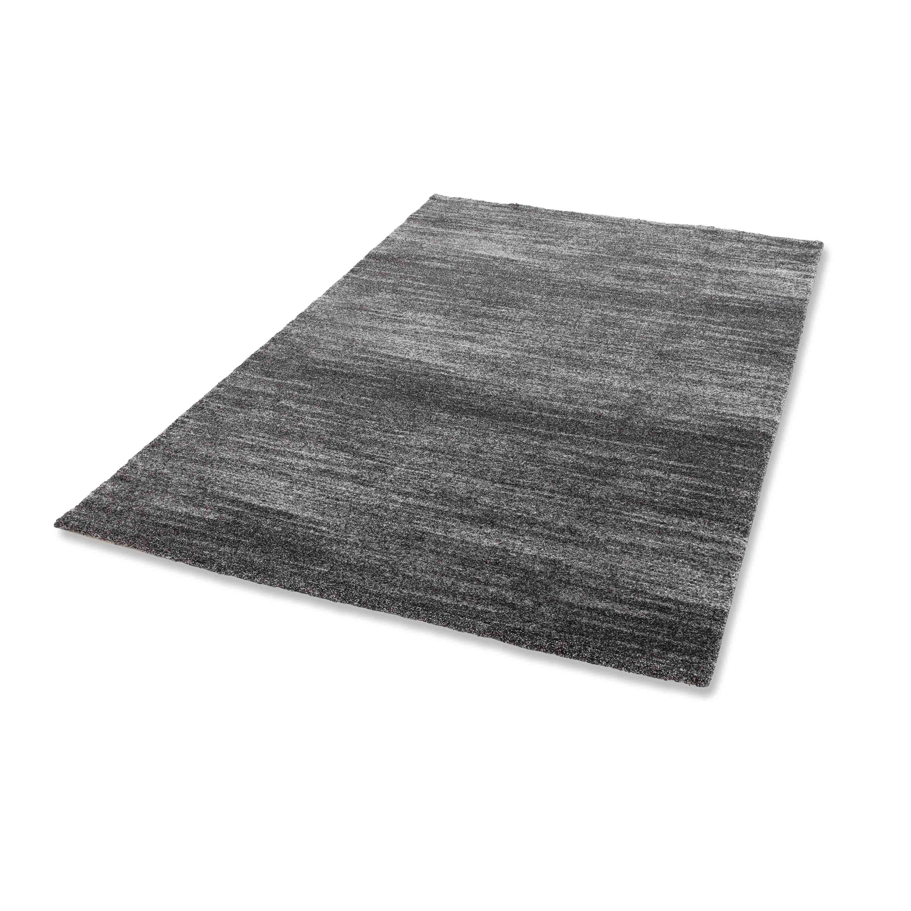 Astra Teppich Savona 80x150 cm Anthrazit/Grau Meliert