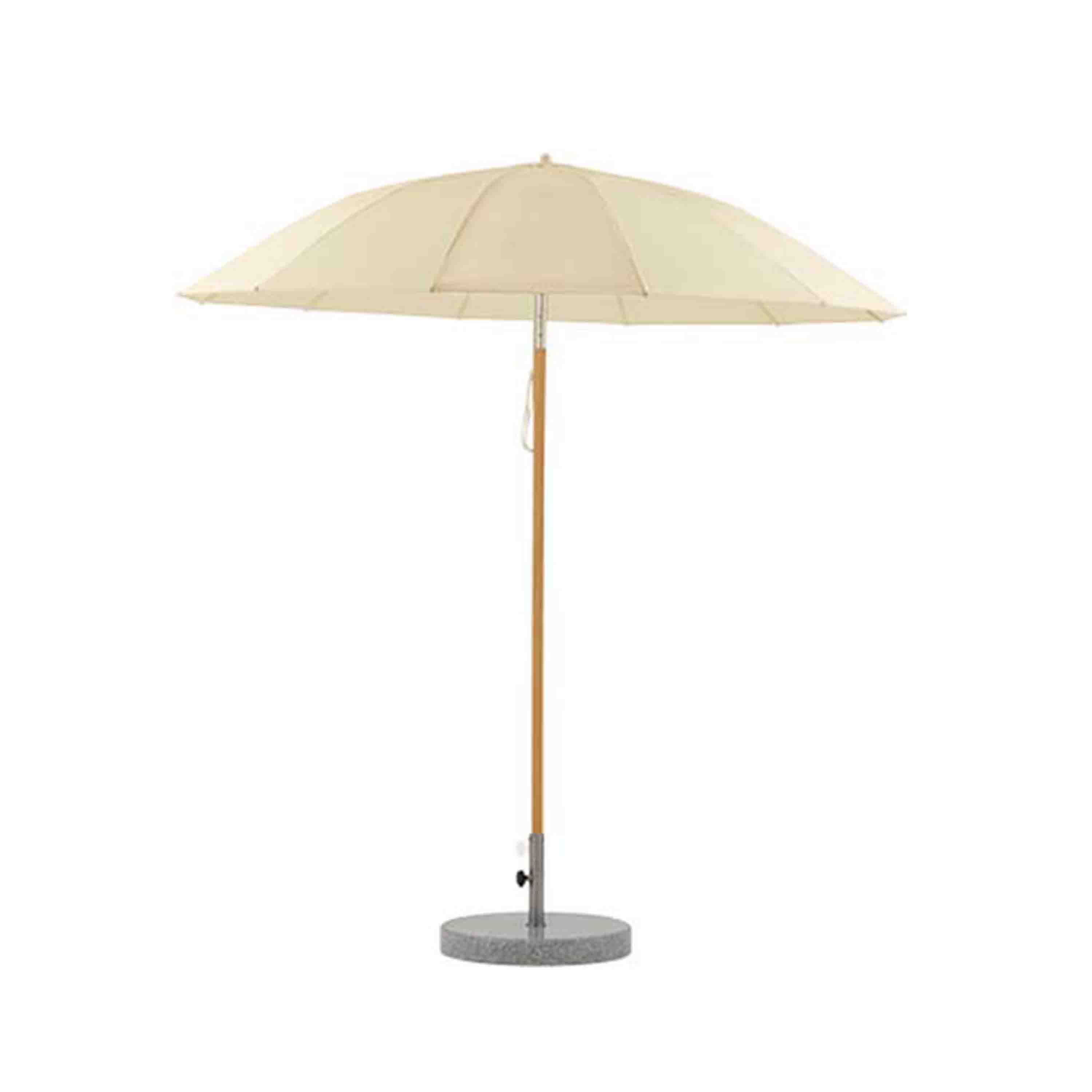 Weishäupl Sonnenschirm Pagodenschirm Ø240 cm Natur Weishäupl Sonnenschirm Pagodenschirm Ø240 cm Natur