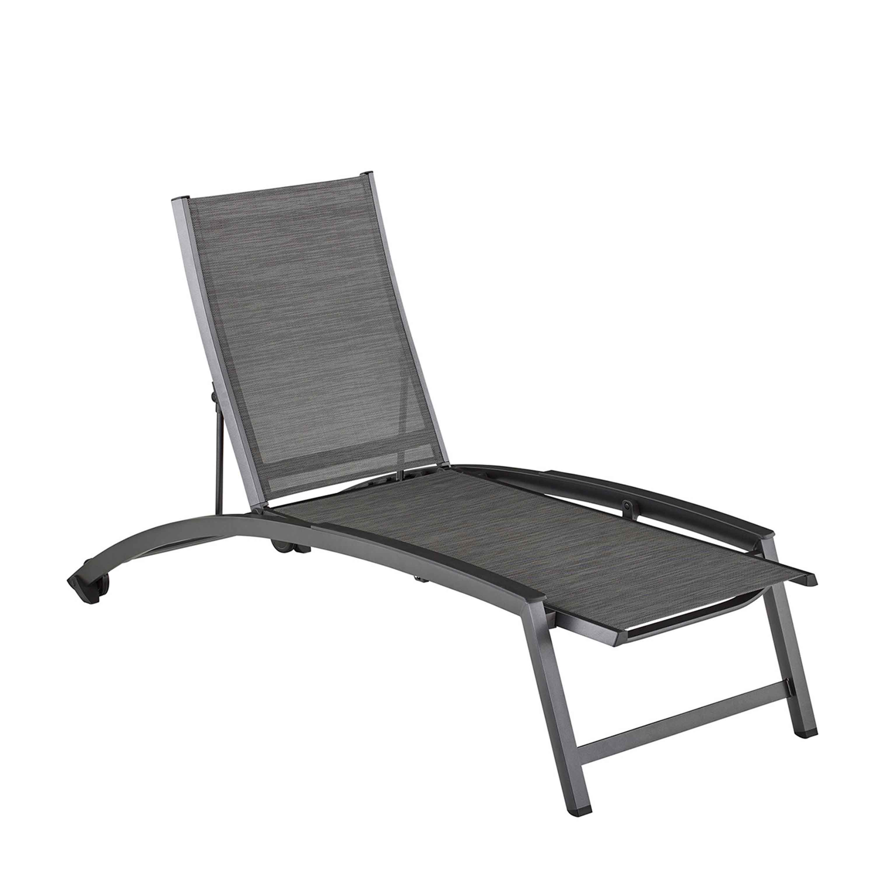 Kettler Gartenliege Forma II Rolliege Anthrazit/Graphit Kettler Gartenliege Forma II Rolliege Anthrazit/Graphit