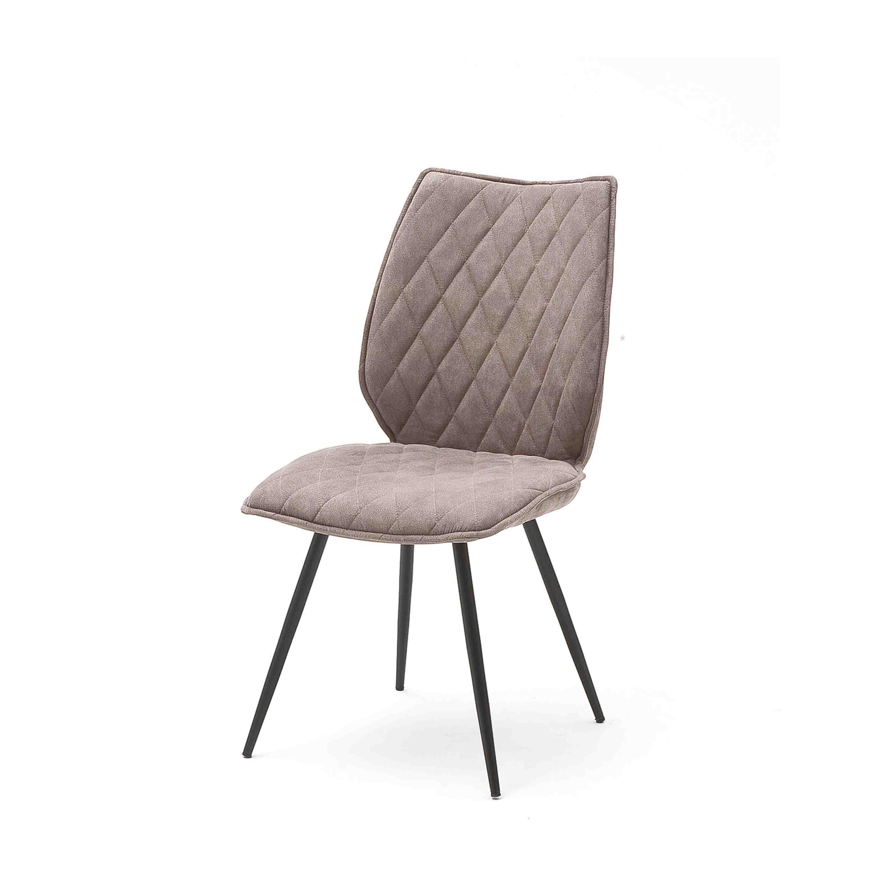MCA Furniture 4-Fuß-Stuhl Navarra 2er-Set Sand