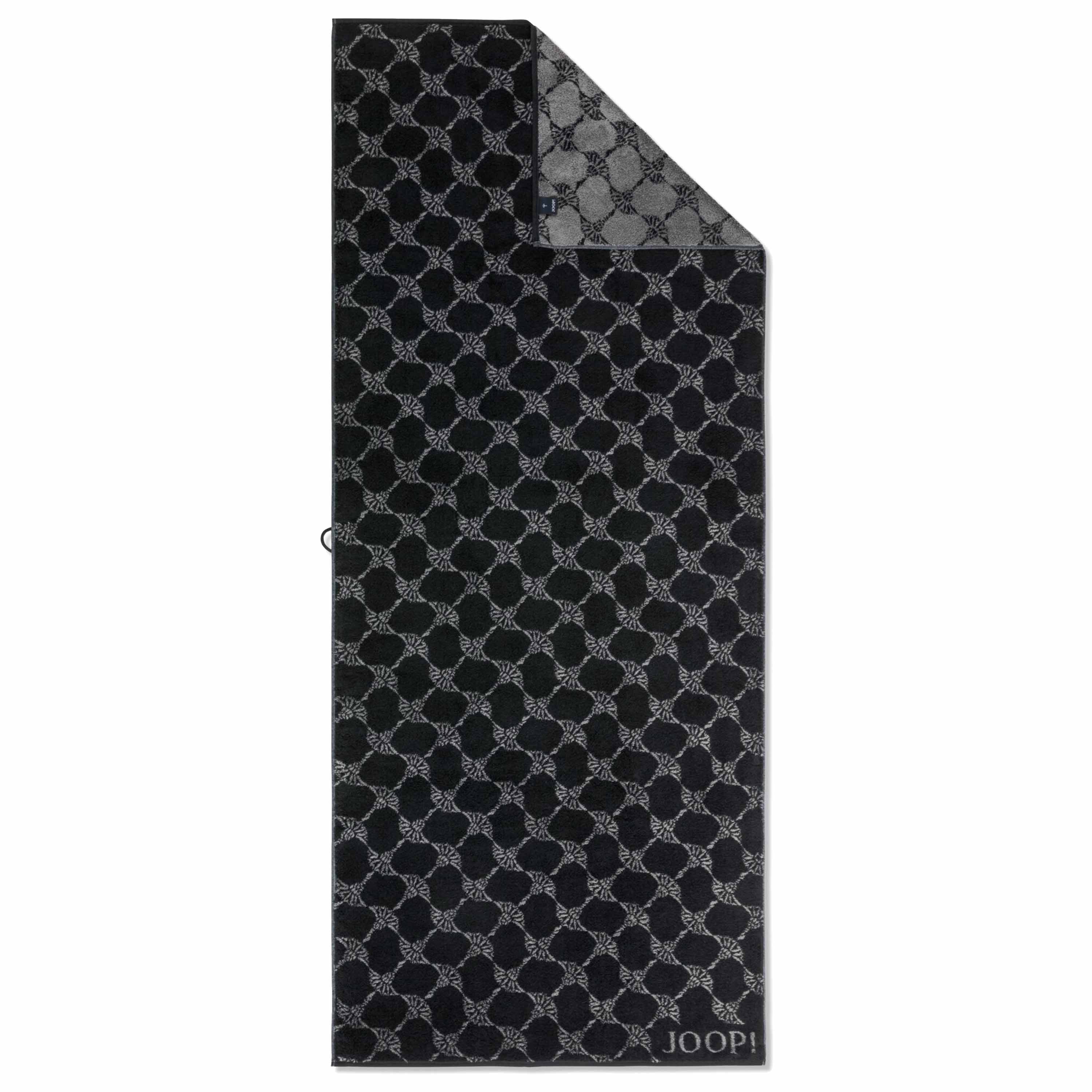 Joop! Saunatuch Classic Cornflower 80/200 Schwarz Joop! Saunatuch Classic Cornflower 80/200 Schwarz