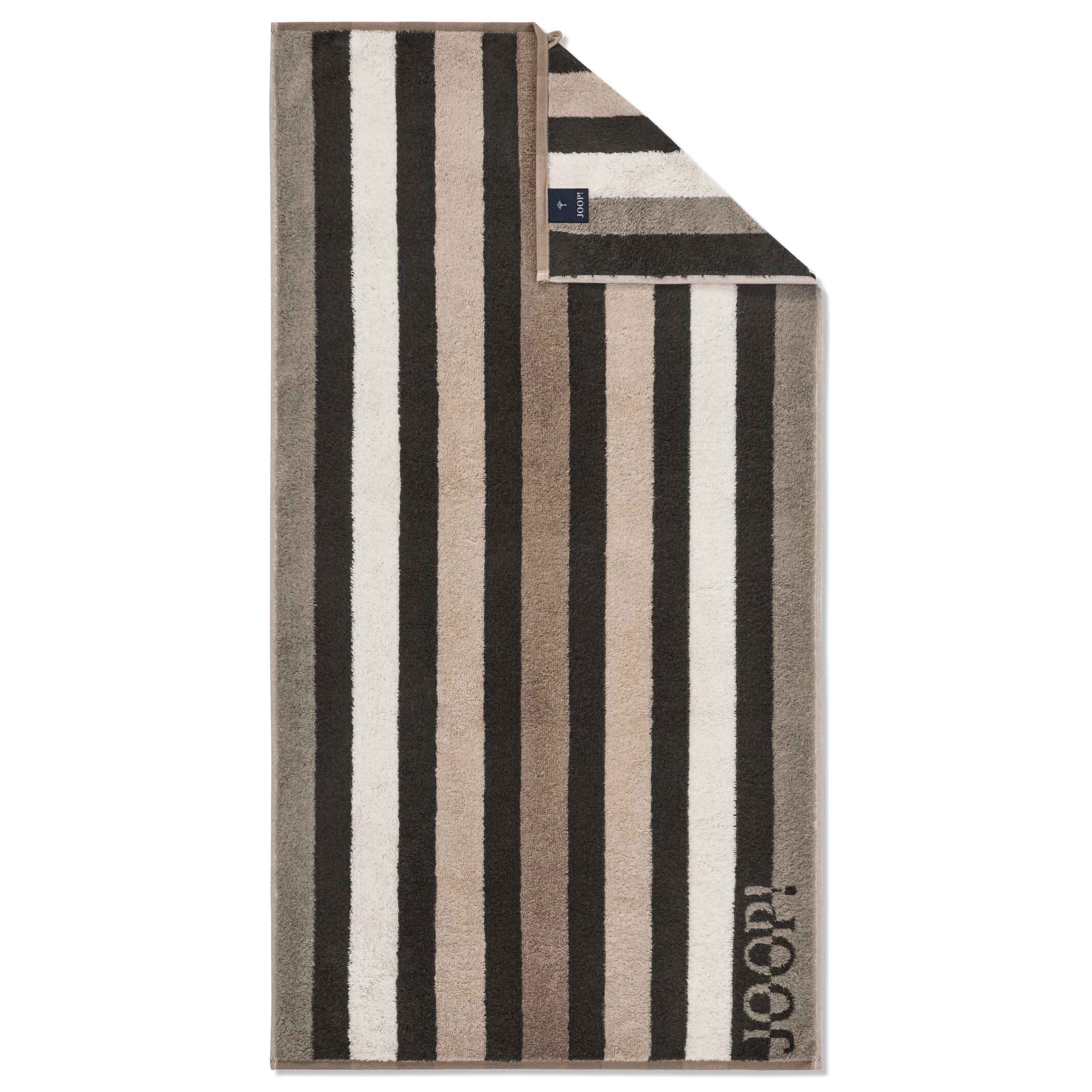 Joop! Handtuch Tone Streifen 50/100 (3er-Set) Sand Joop! Handtuch Tone Streifen 50/100 (3er-Set) Sand