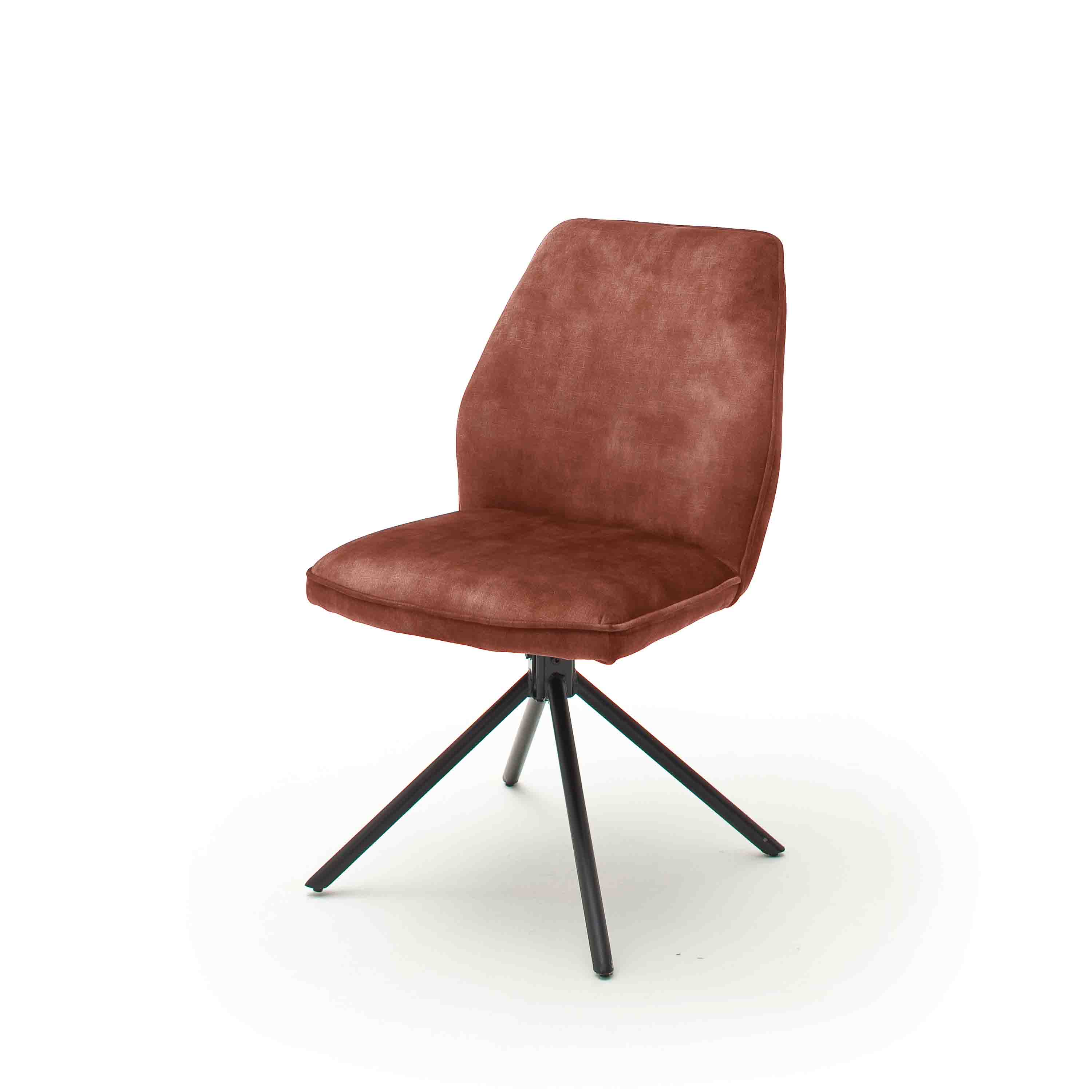 MCA Furniture 4-Fuß-Stuhl Ottawa 2er-Set Rostbraun MCA Furniture 4-Fuß-Stuhl Ottawa 2er-Set Rostbraun