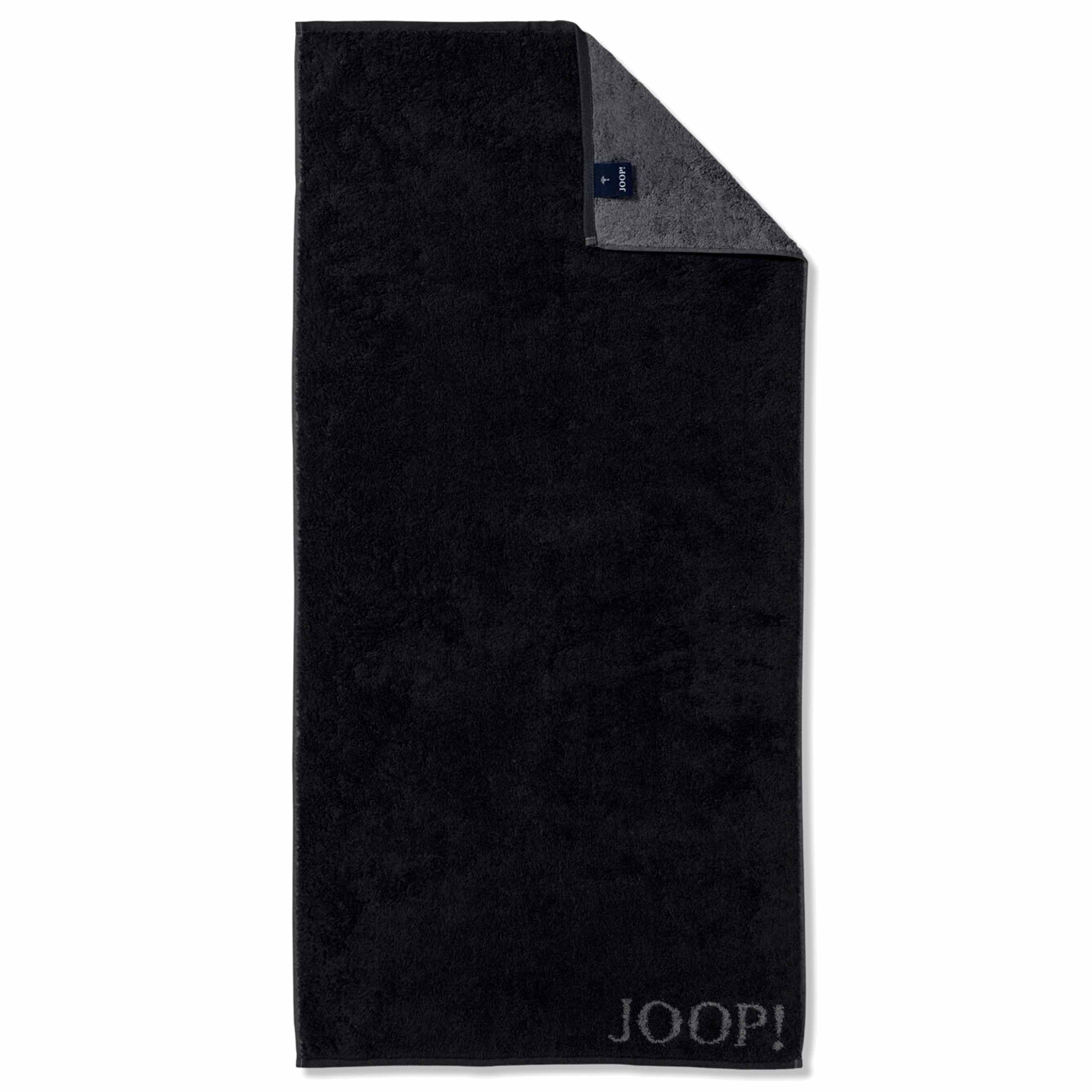 Joop! Handtuch Classic Doubleface 50/100 (3er-Set) Schwarz Joop! Handtuch Classic Doubleface 50/100 (3er-Set) Schwarz