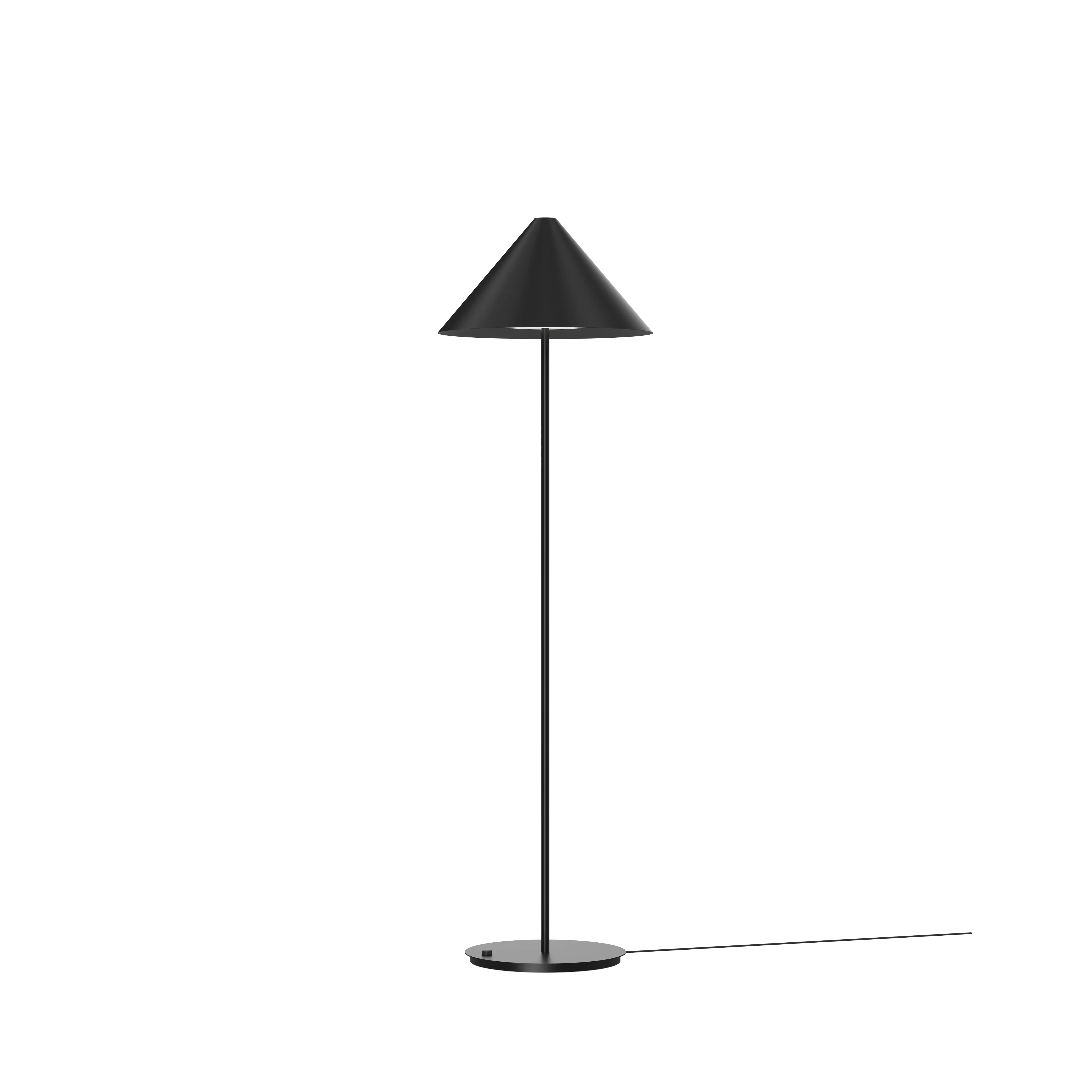 Louis Poulsen Stehleuchte Keglen Floor 400 Black