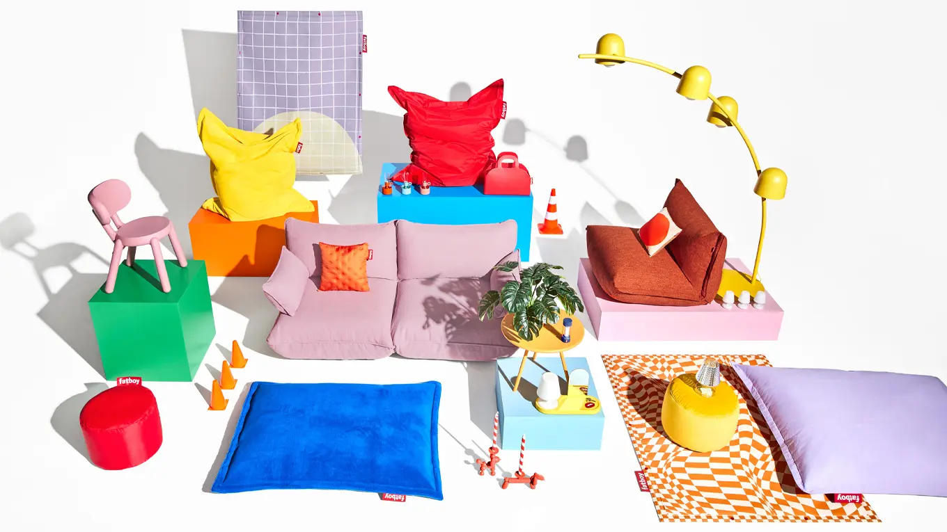 bunte fatboy möbel und wohnaccessoires