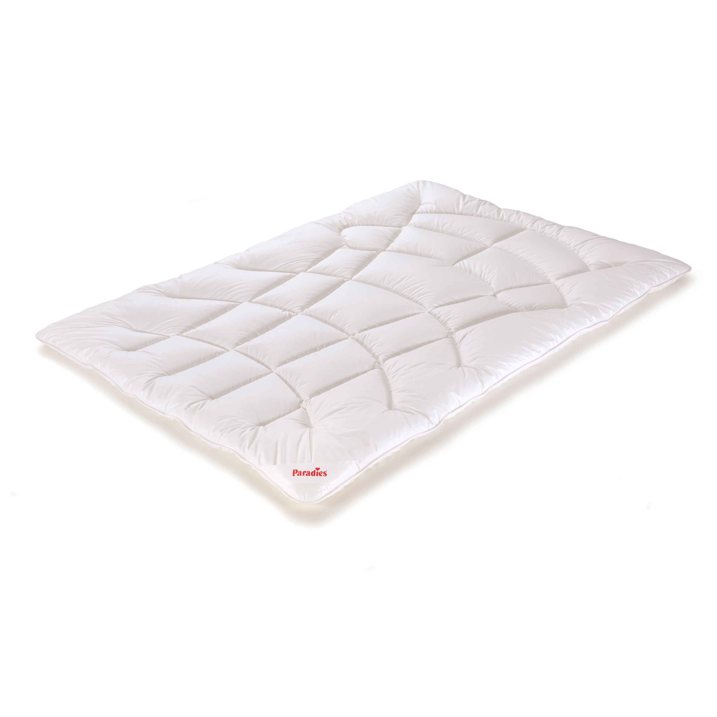 Paradies Ganzjahresbettdecke Dala Bio medium warm 135x200 Weiß Paradies Ganzjahresbettdecke Dala Bio medium warm 135x200 Weiß